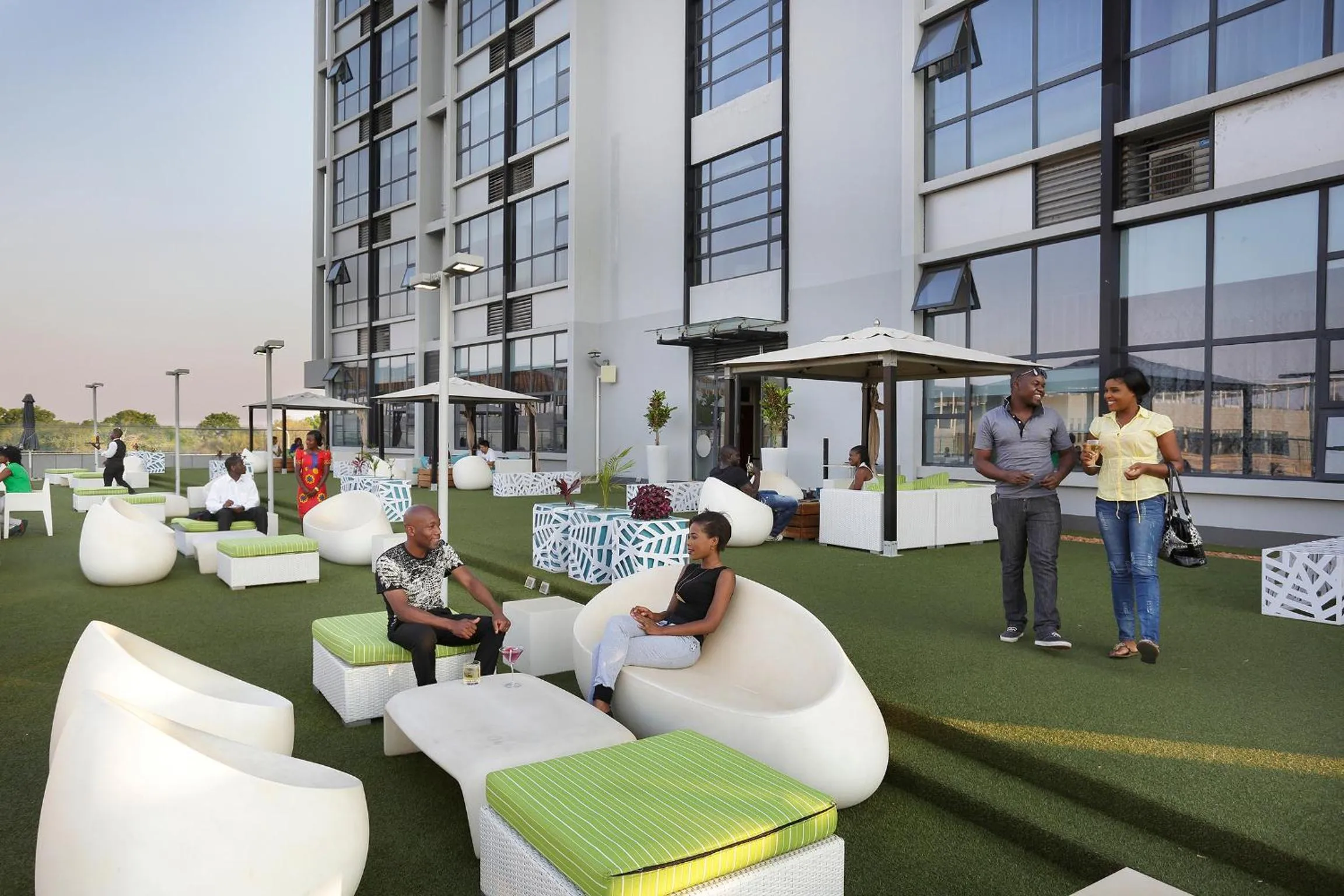 Balcony/Terrace in President Hotel at Umodzi Park