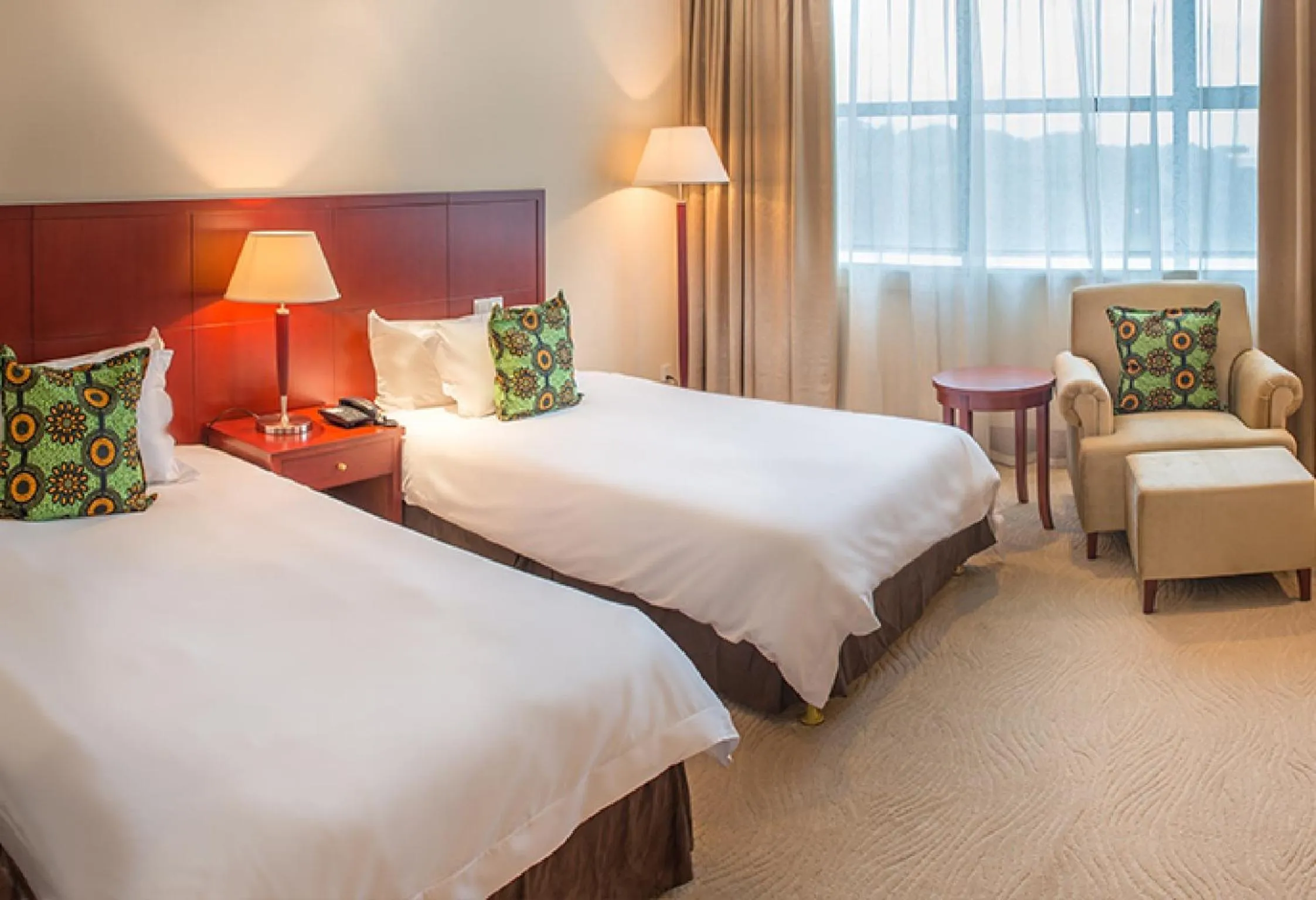 Bed in President Hotel at Umodzi Park