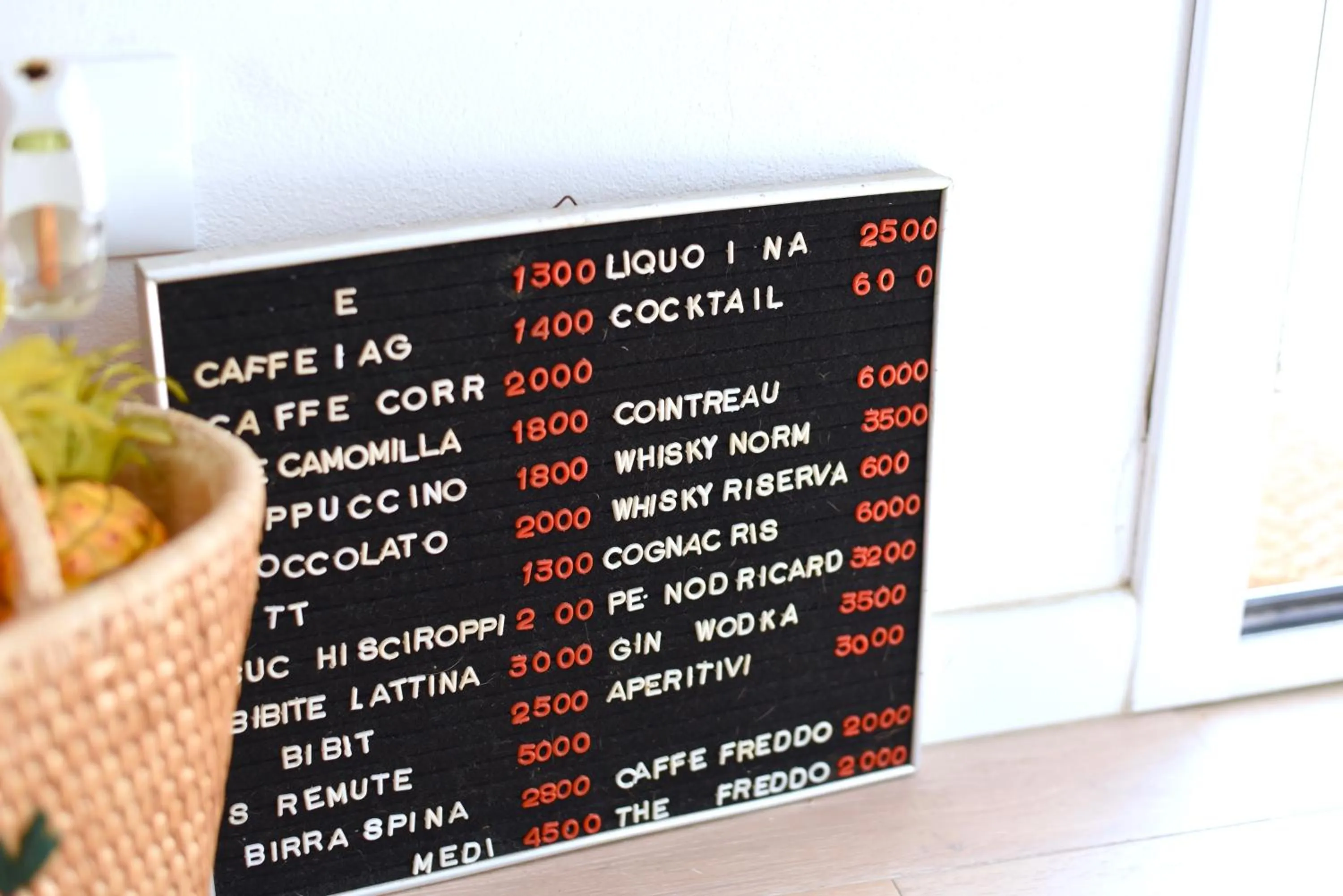 Decorative detail in B&B Il Tentacolo