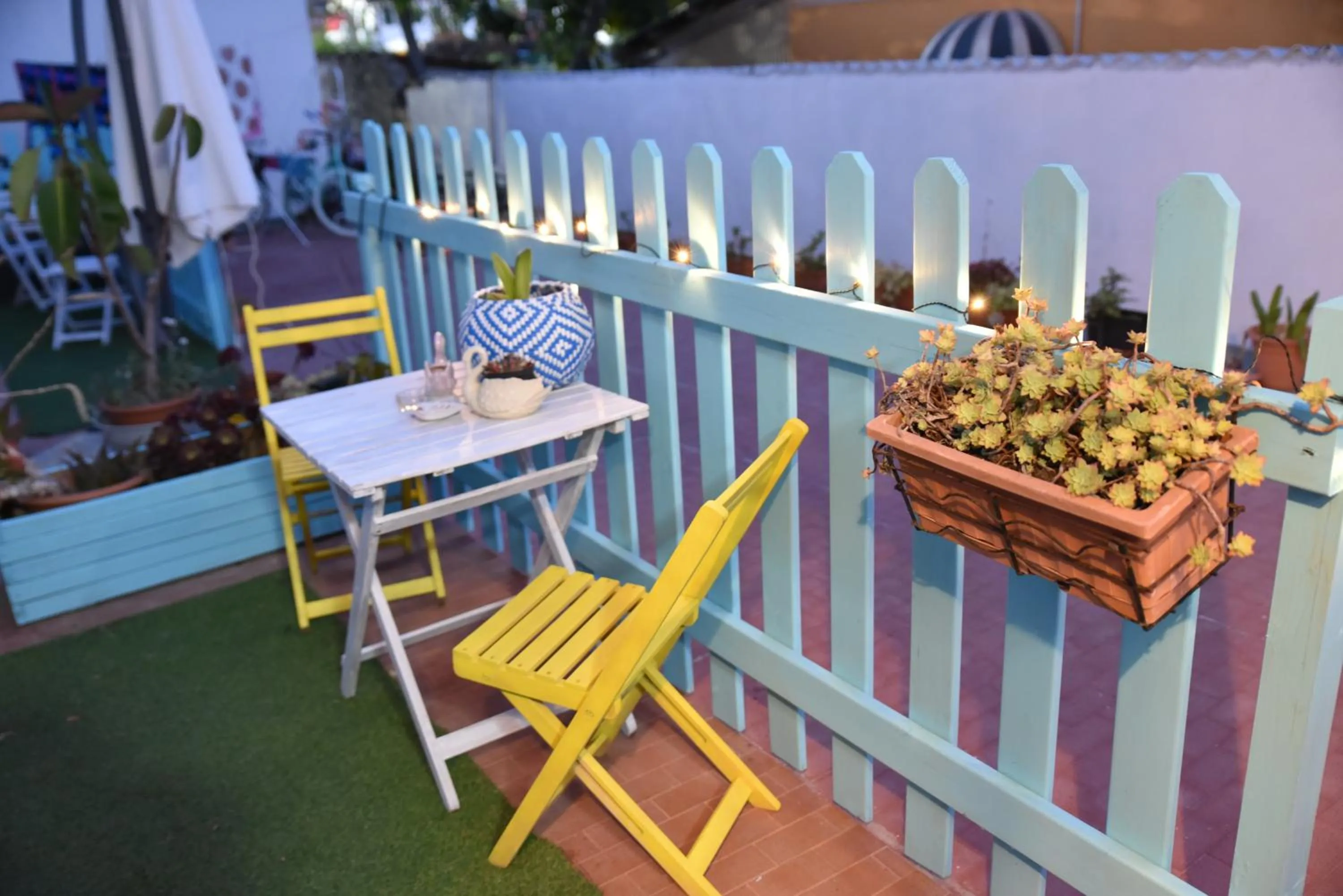 Patio in B&B Il Tentacolo