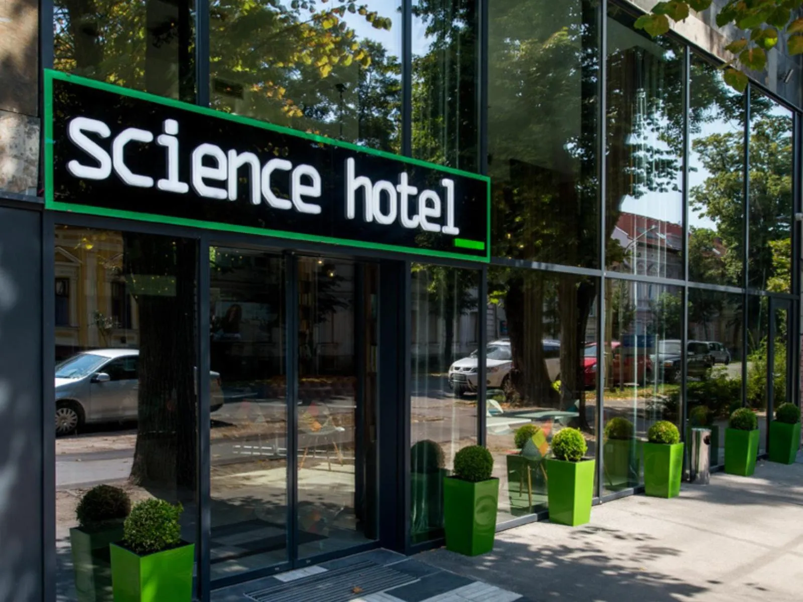 Property building in Science Hotel