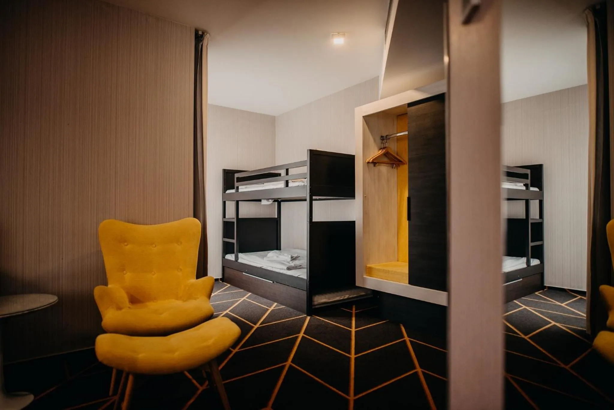 Photo of the whole room, Bed in Science Hotel