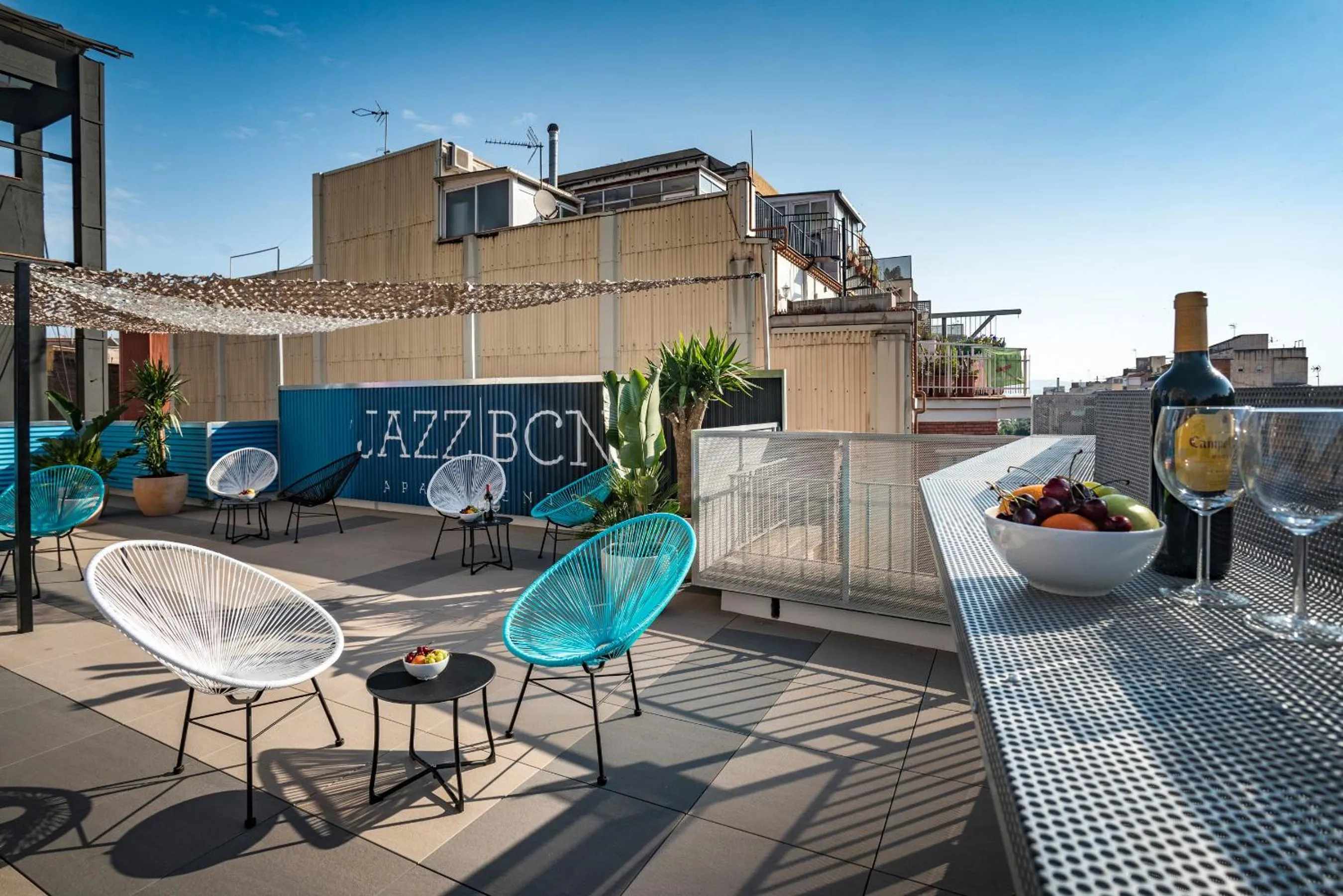 Balcony/Terrace in Habitat Apartments Cool Jazz