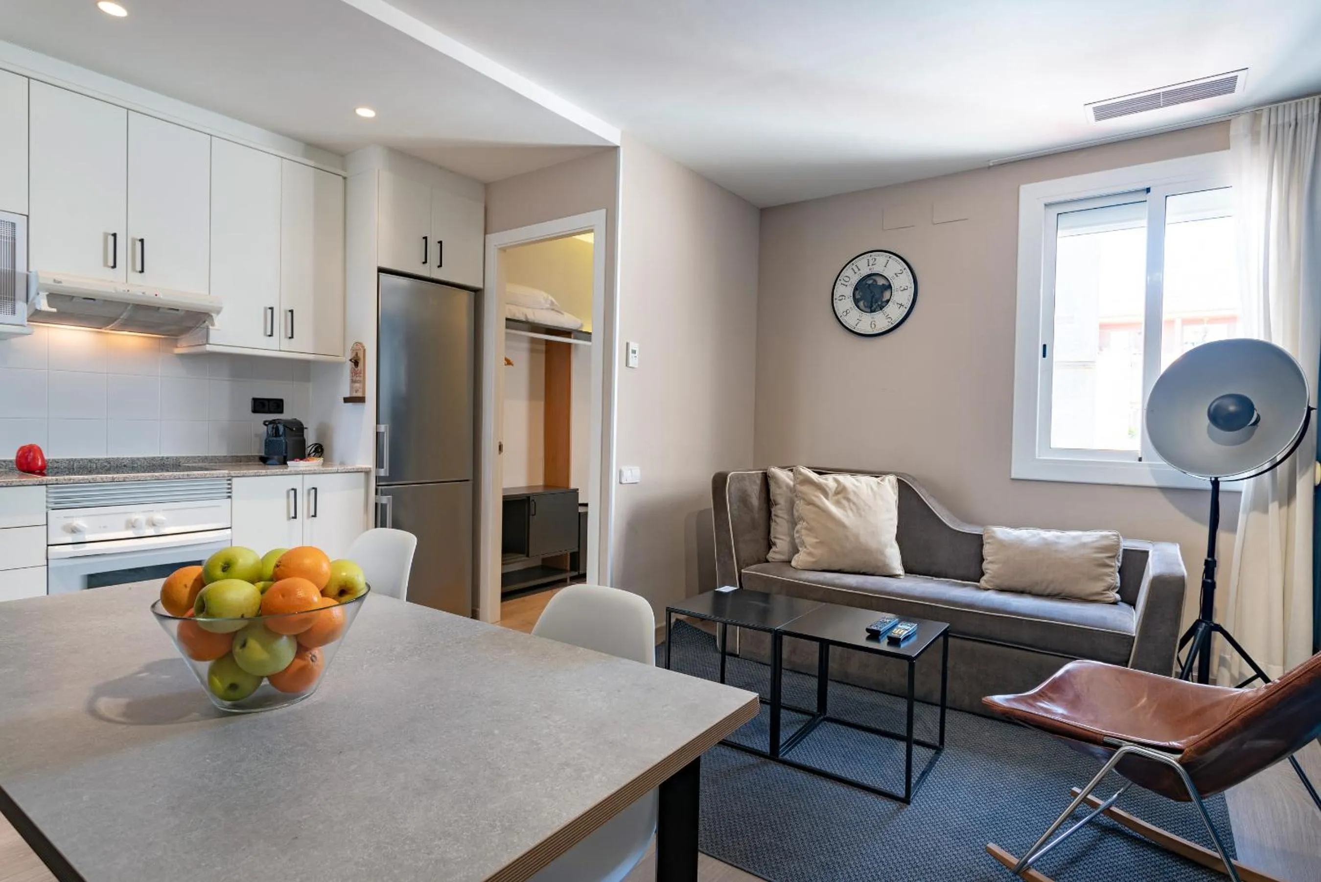 Living room in Habitat Apartments Cool Jazz