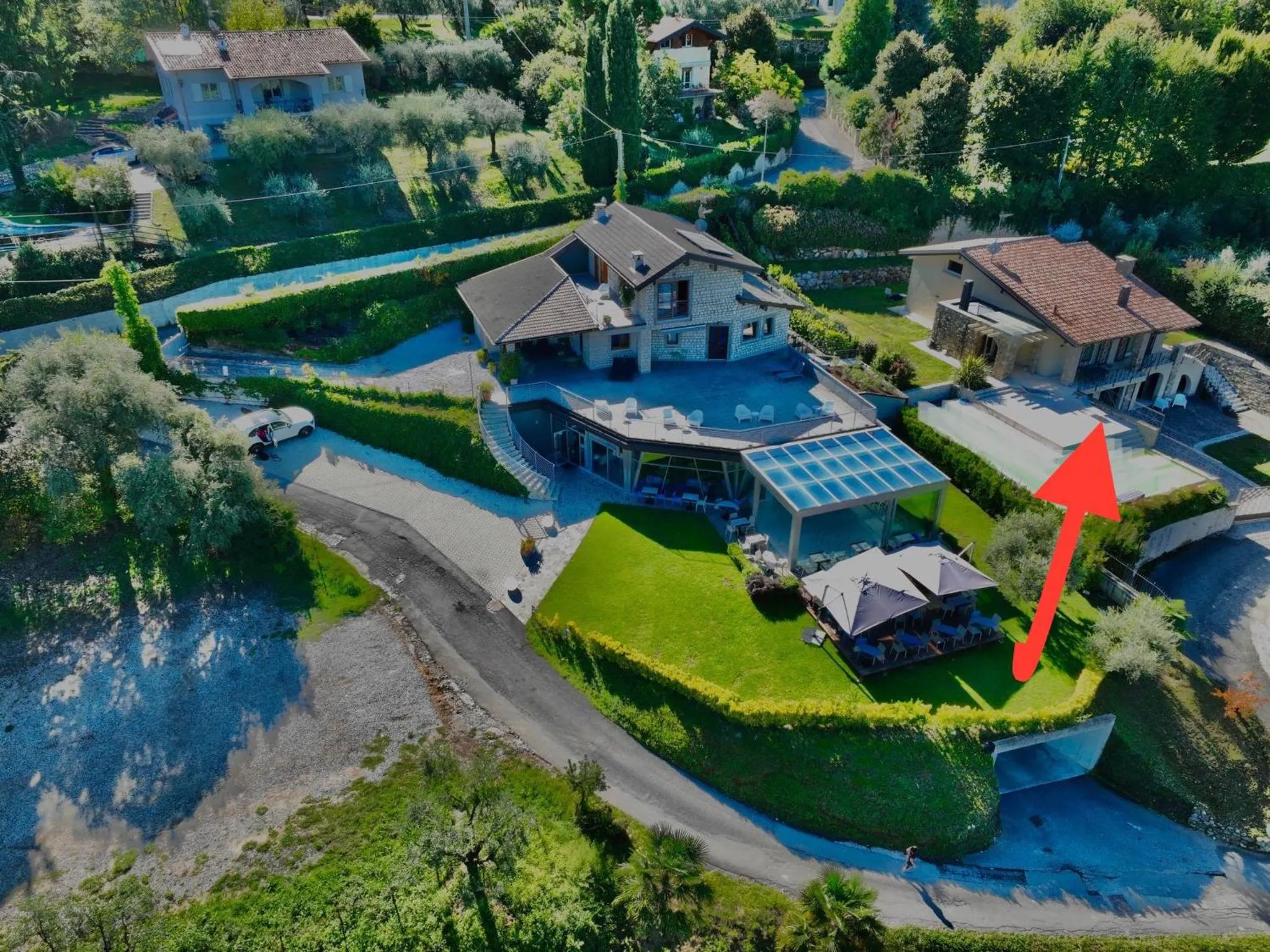 Vela di Soleville camere con e senza vista lago con ristorante & pizzeria