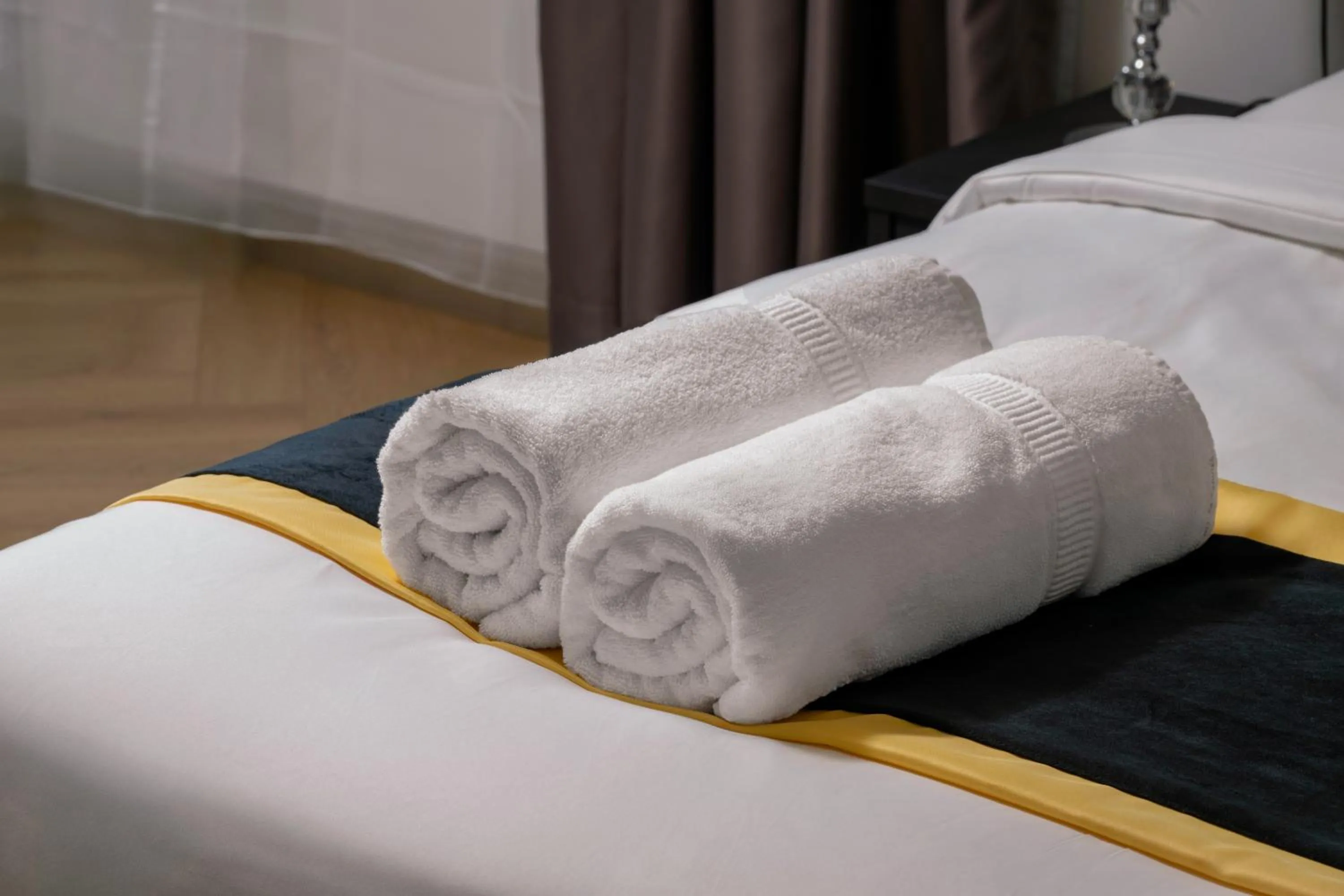 towels, Bed in BRYQS Hotel KL Sentral
