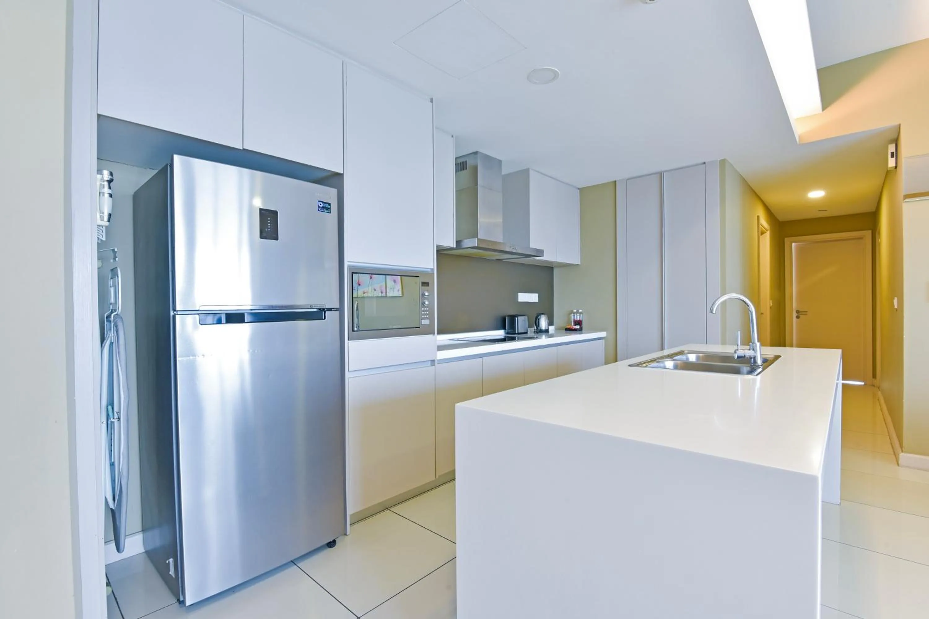 Kitchen or kitchenette in Sunday Hotel Near Petronas Twin Tower Formerly Suasana Suites