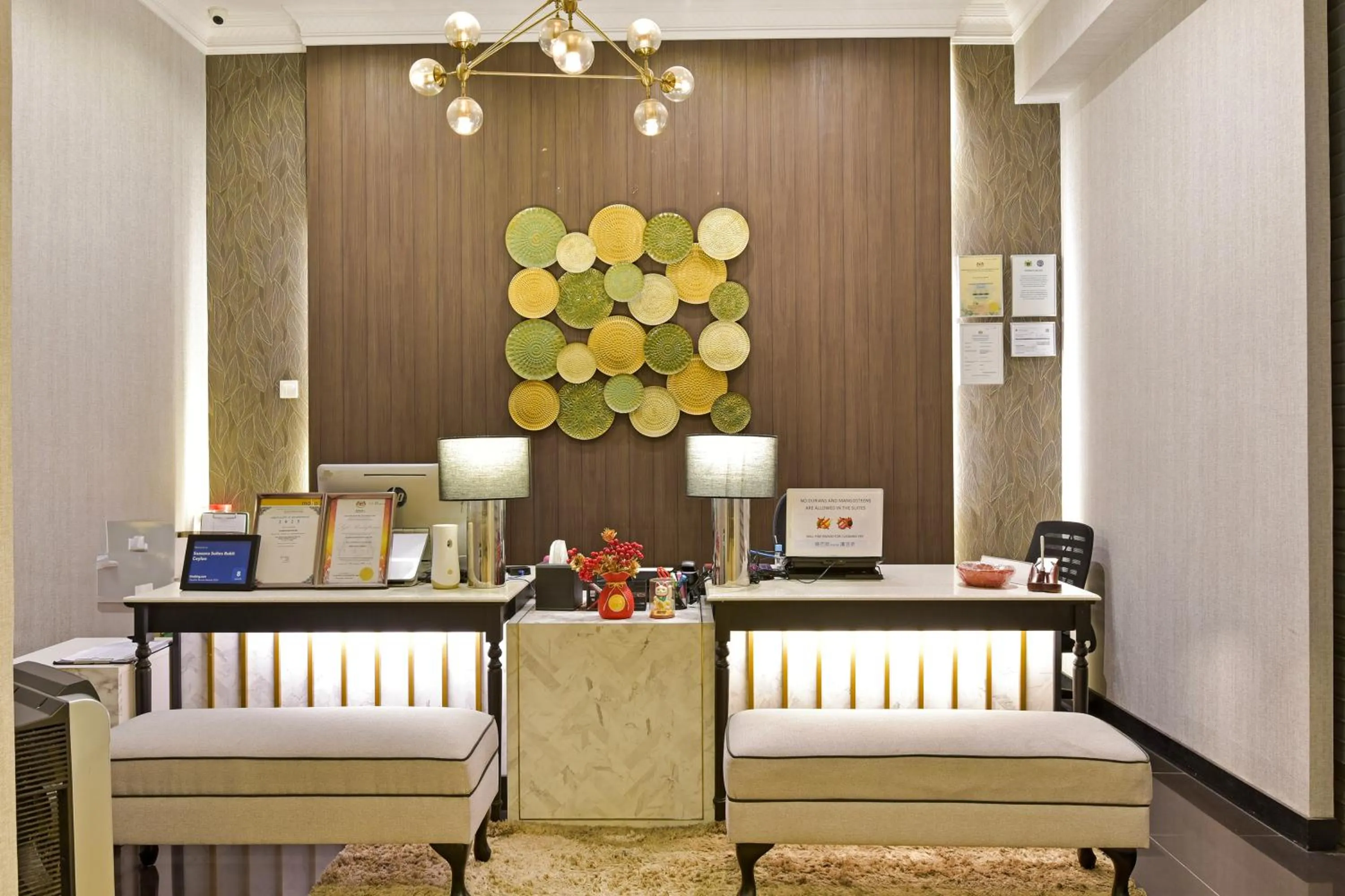 Lobby or reception in Sunday Hotel Near Petronas Twin Tower Formerly Suasana Suites