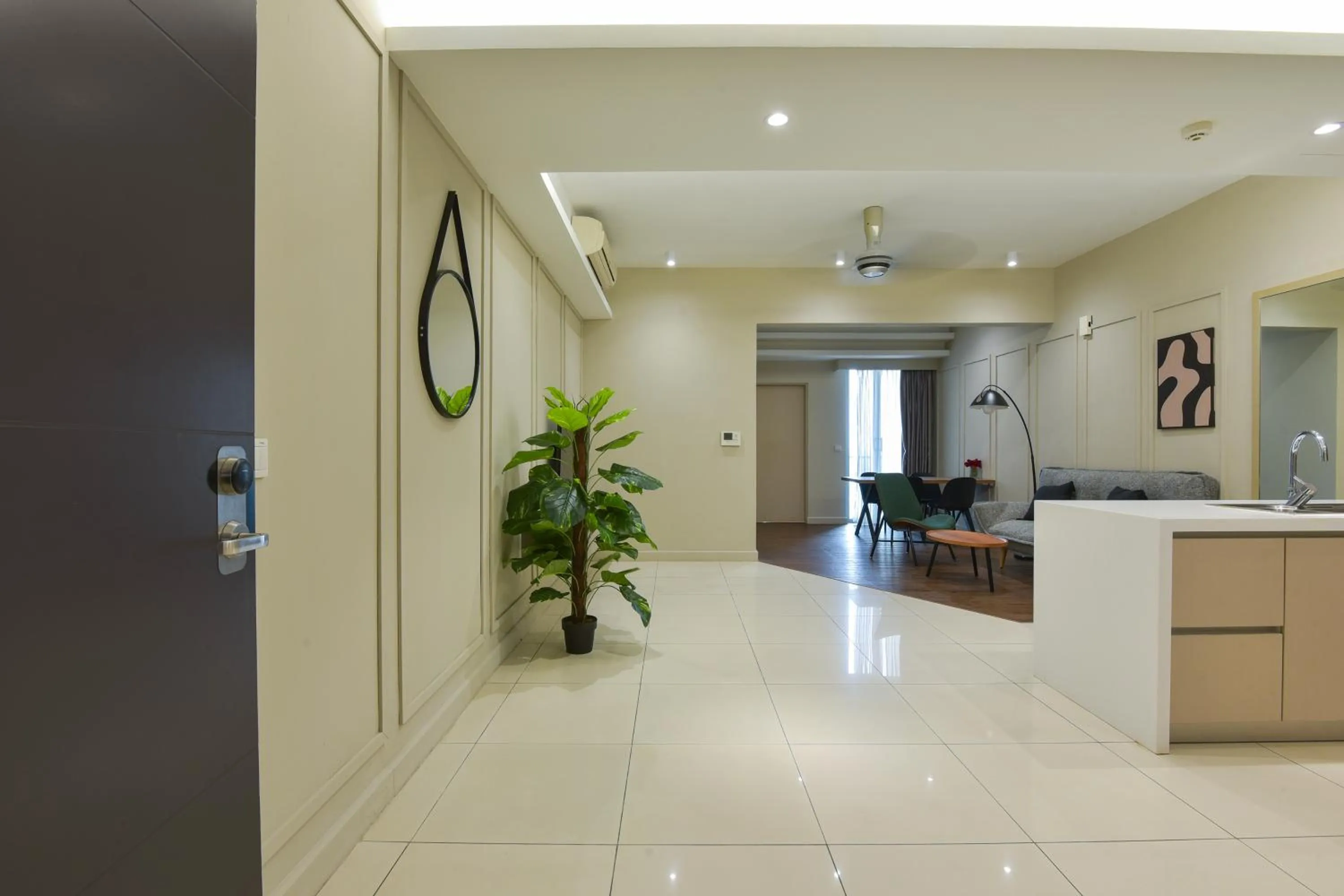 Living room in Sunday Hotel Near Petronas Twin Tower Formerly Suasana Suites