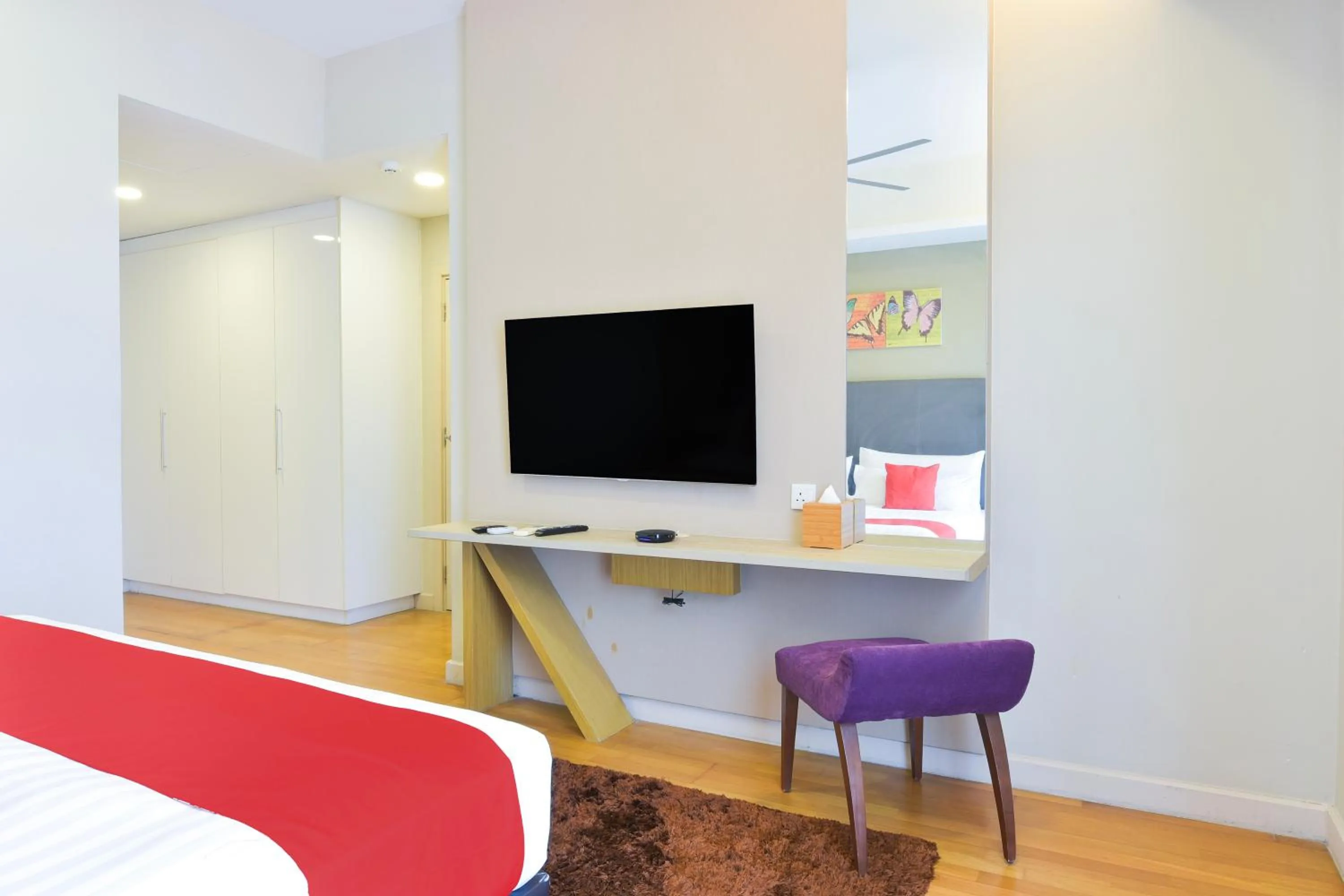 Bedroom, Bed in Sunday Hotel Near Petronas Twin Tower Formerly Suasana Suites