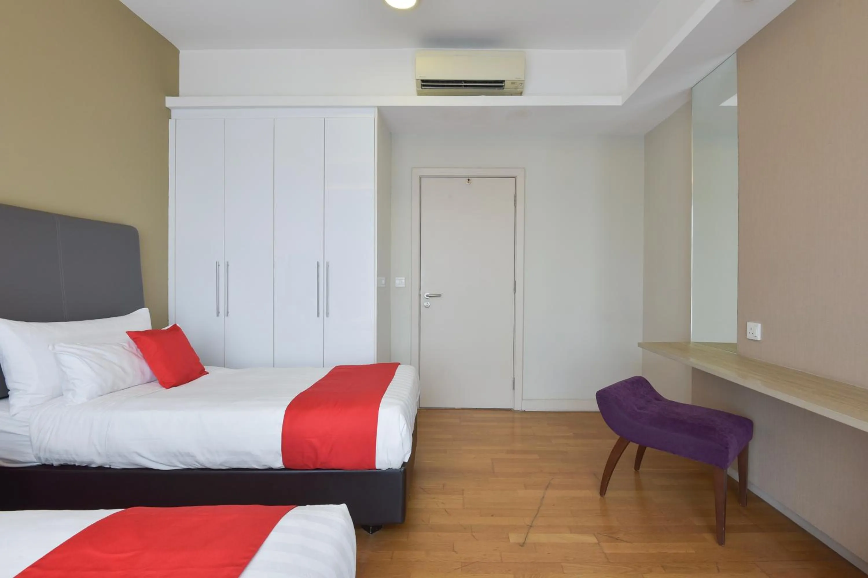 Bedroom, Bed in Sunday Hotel Near Petronas Twin Tower Formerly Suasana Suites