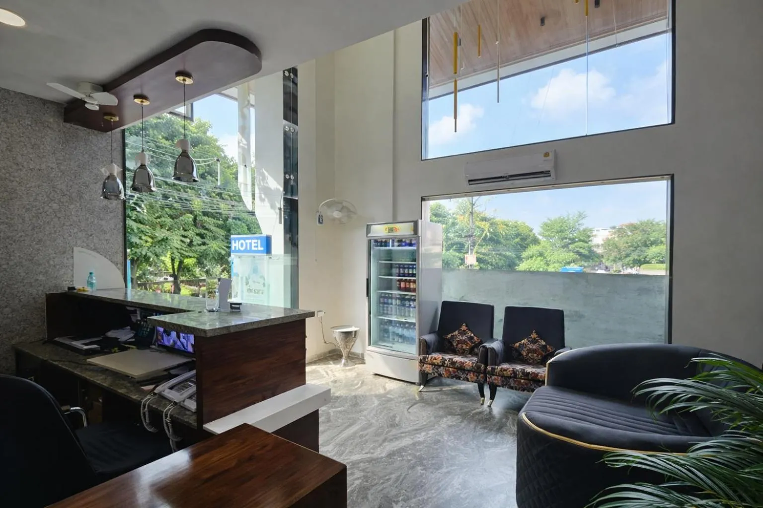 Lobby or reception in Hotel Carnival , Vijay Nagar Indore