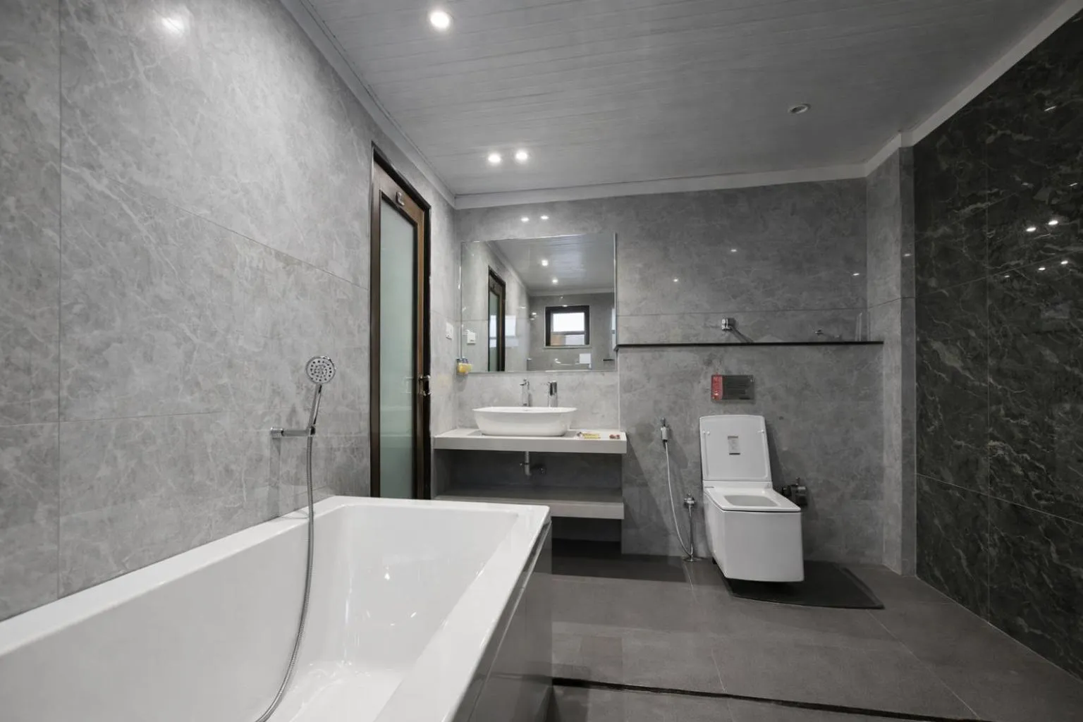 Bathroom in Hotel Carnival , Vijay Nagar Indore