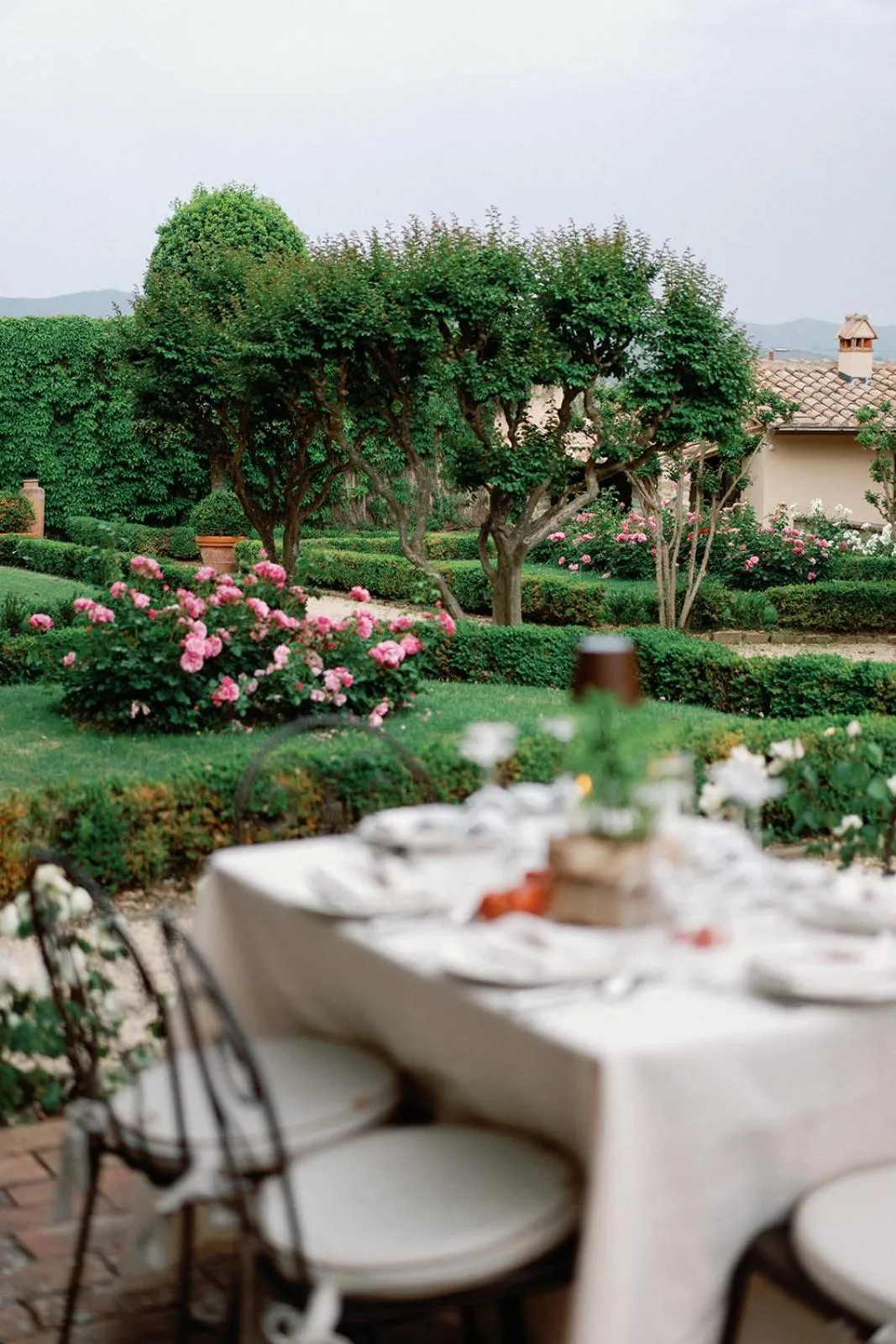 Garden in Wine Resort Dievole