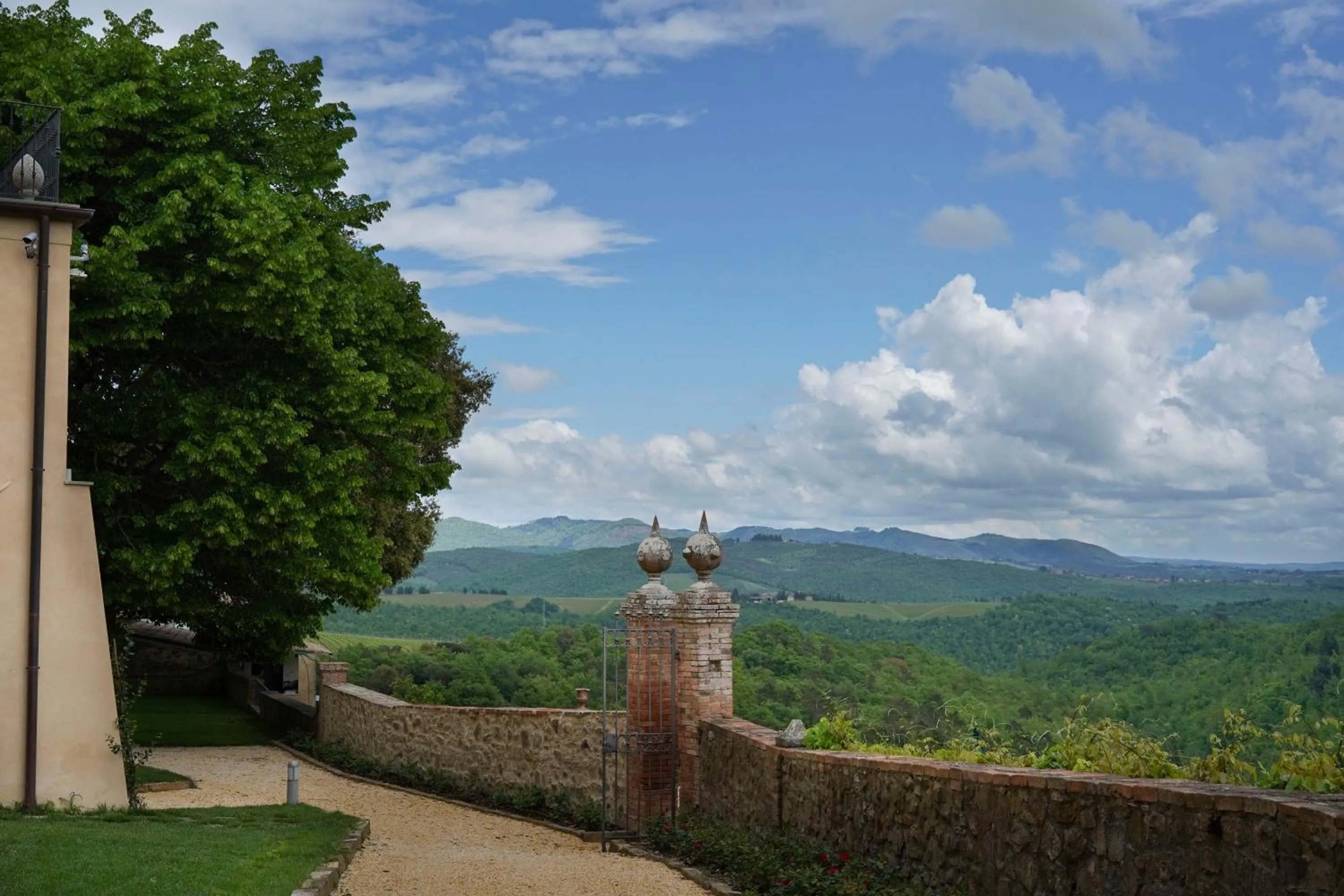 Natural landscape in Wine Resort Dievole