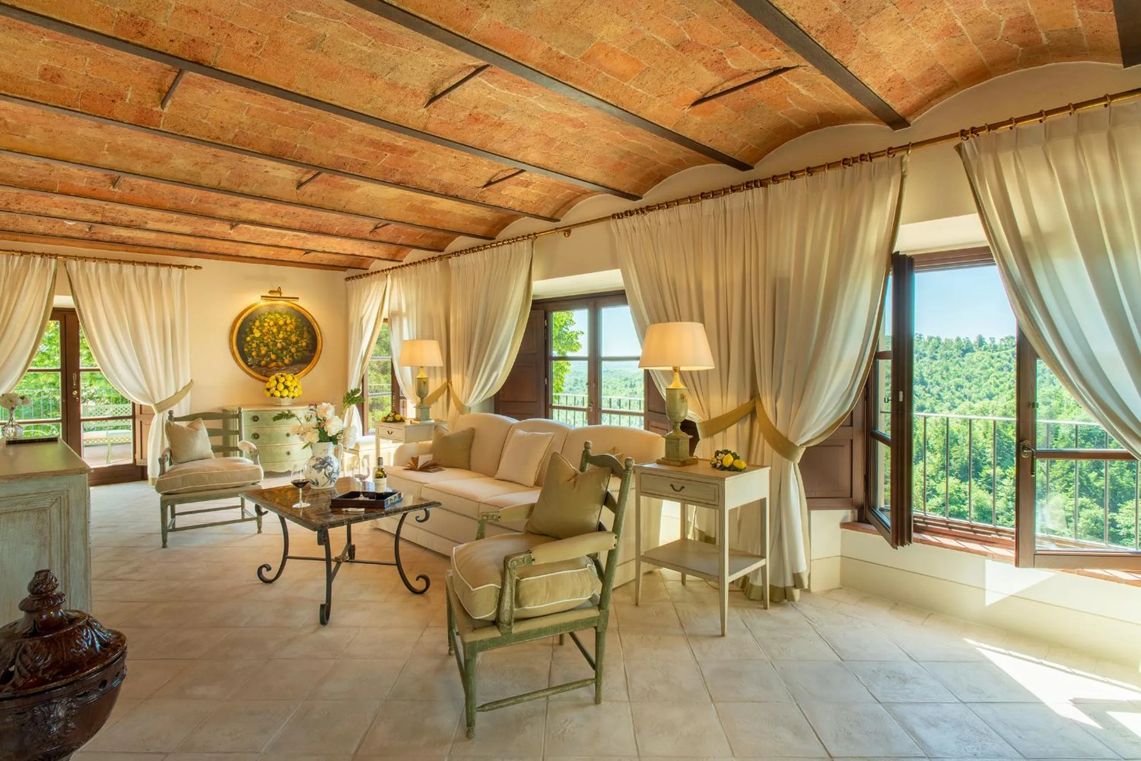 Living room in Wine Resort Dievole