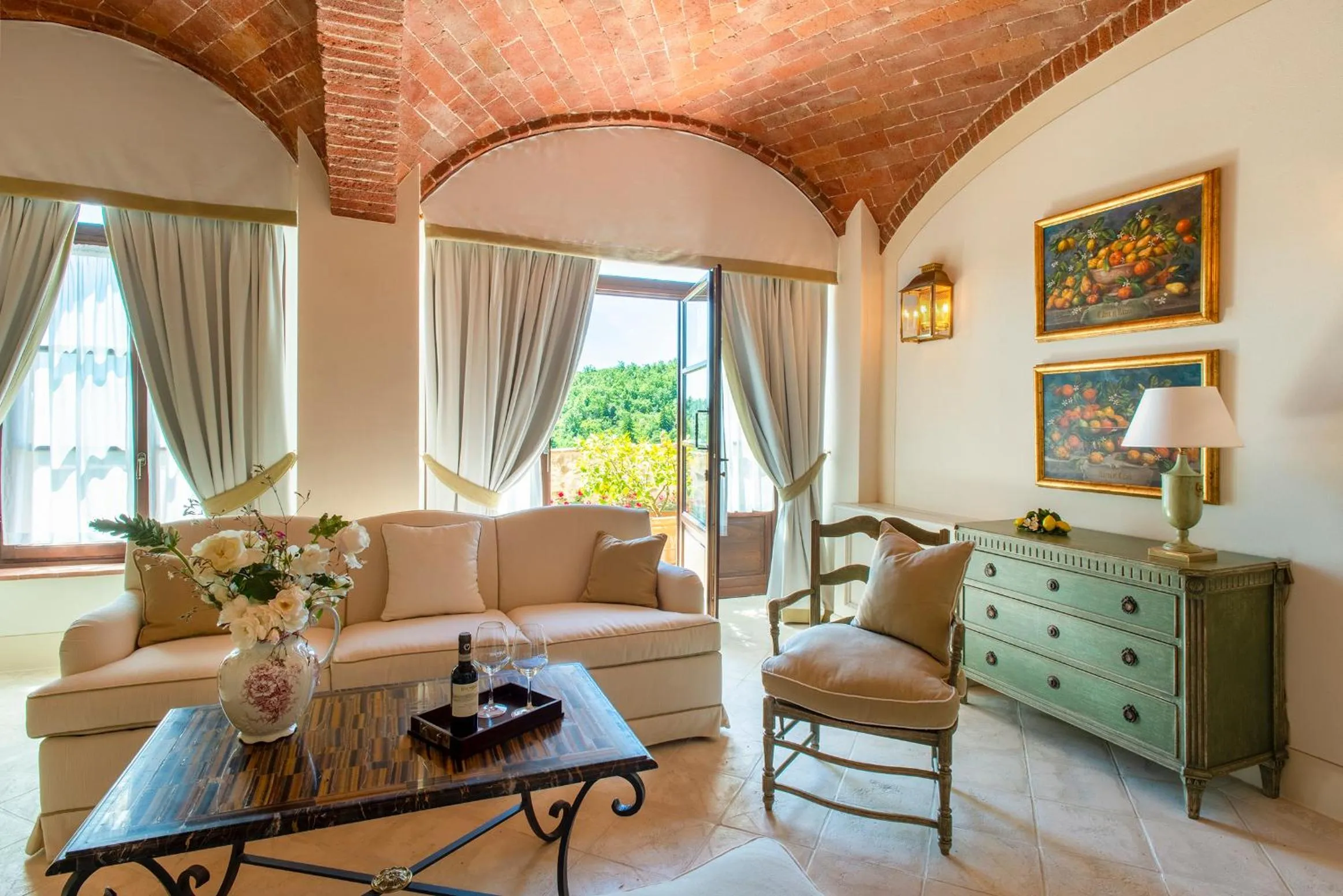 Living room in Wine Resort Dievole