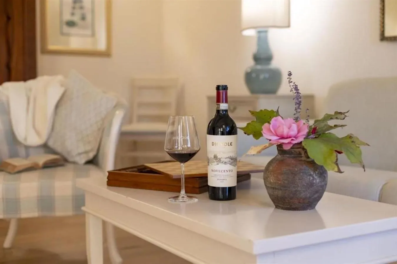 Decorative detail in Wine Resort Dievole