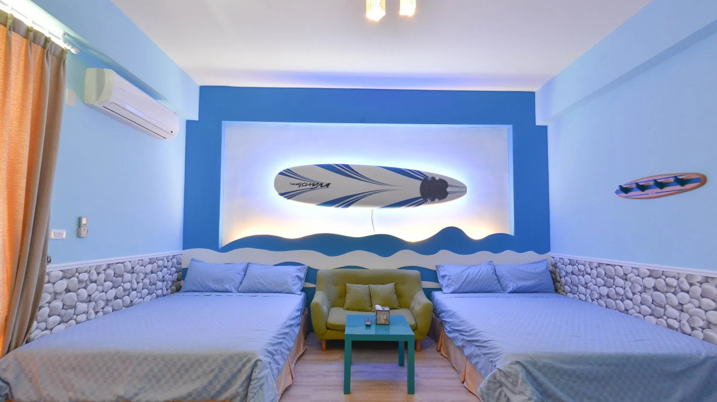 Photo of the whole room, Bed in Minsuku B&B