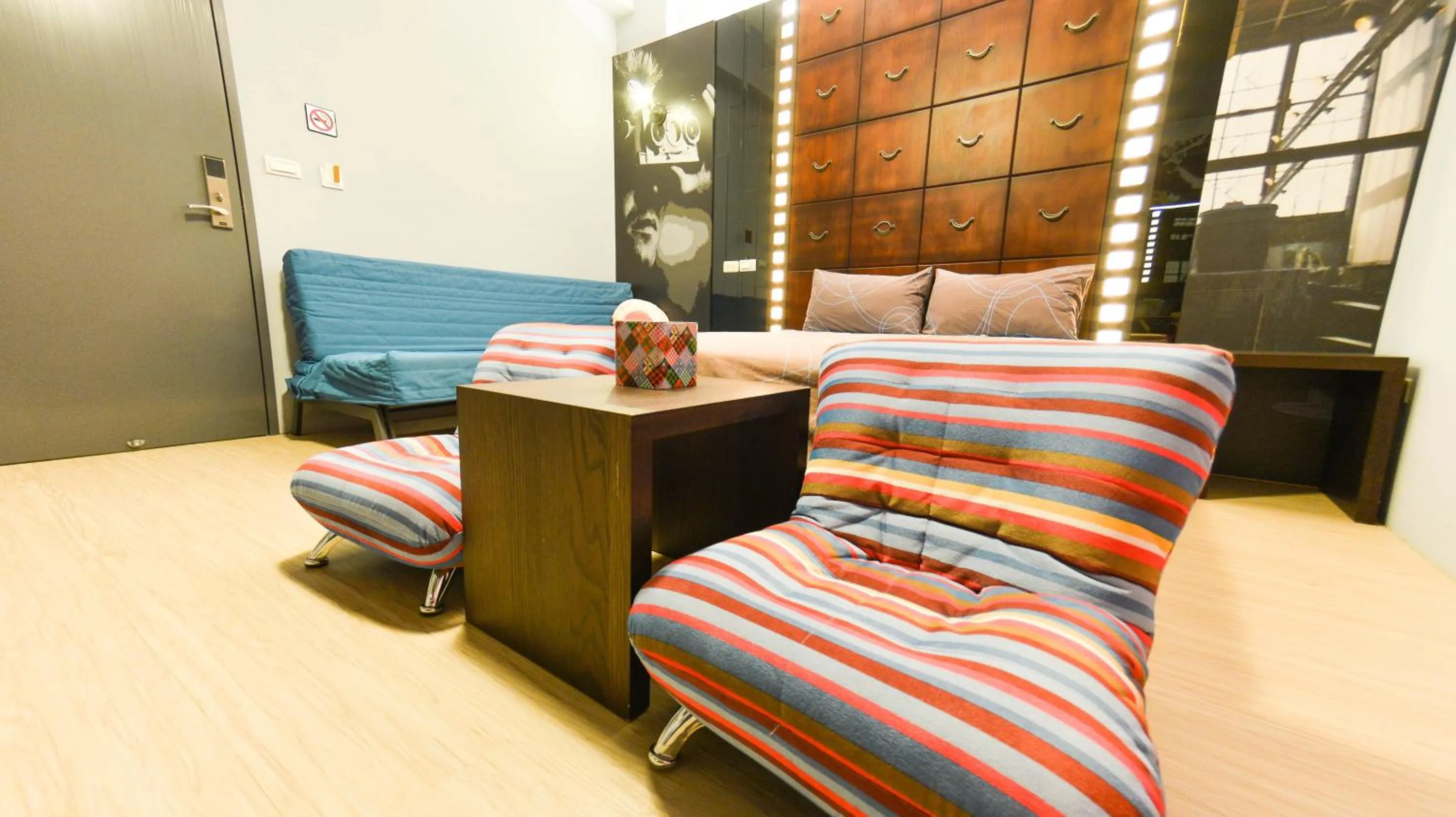 Photo of the whole room, Bed in Minsuku B&B