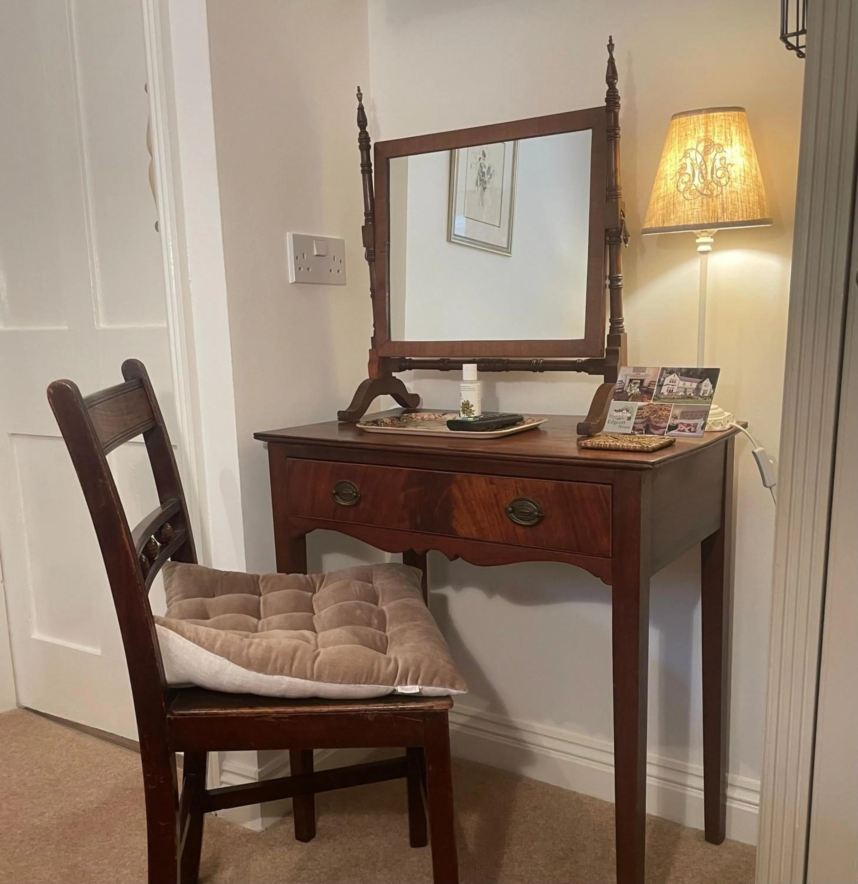 Bedroom in Edgcott House
