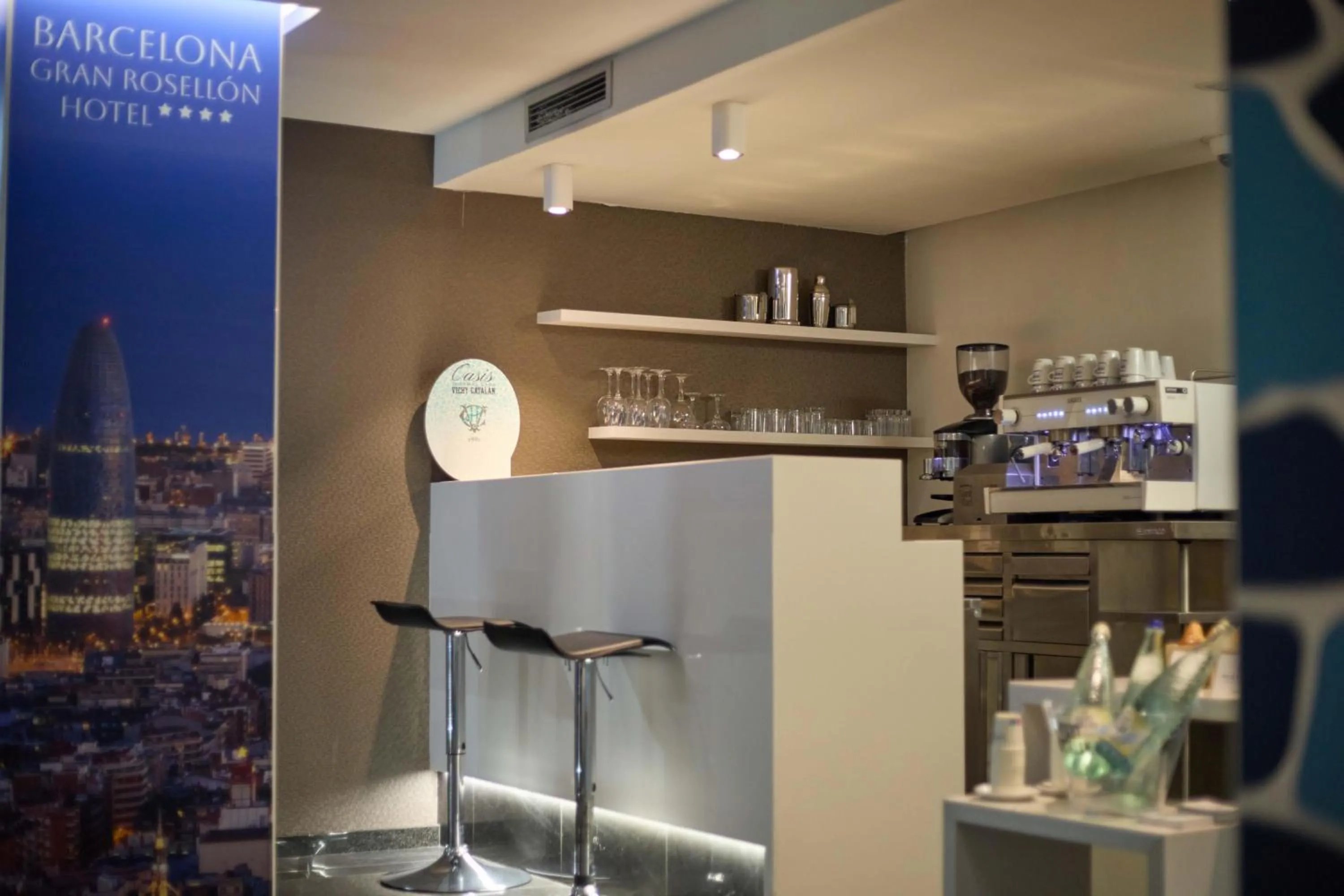 Lounge or bar in 1881 Barcelona Gran Rosellon Hotel