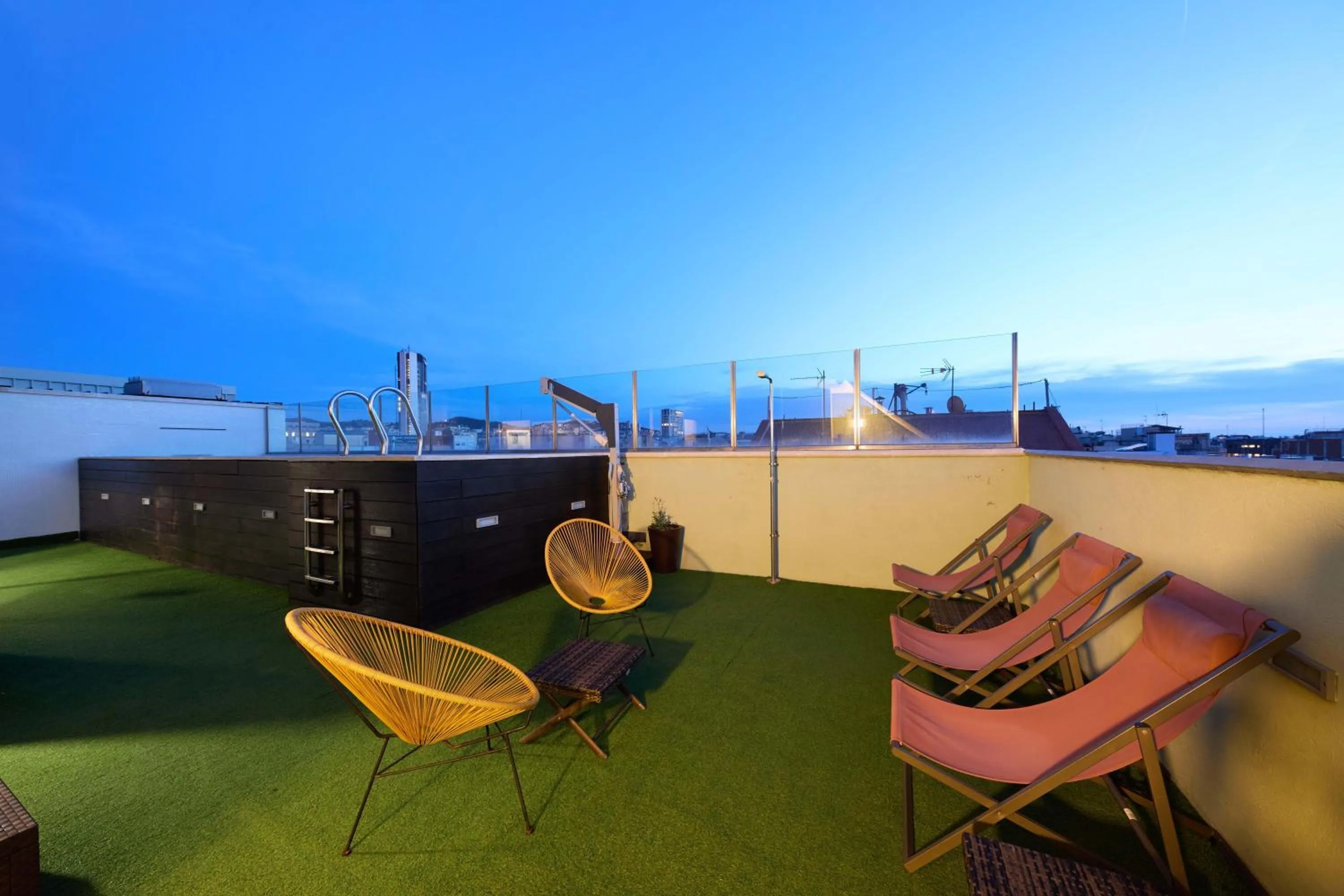 Balcony/Terrace in 1881 Barcelona Gran Rosellon Hotel