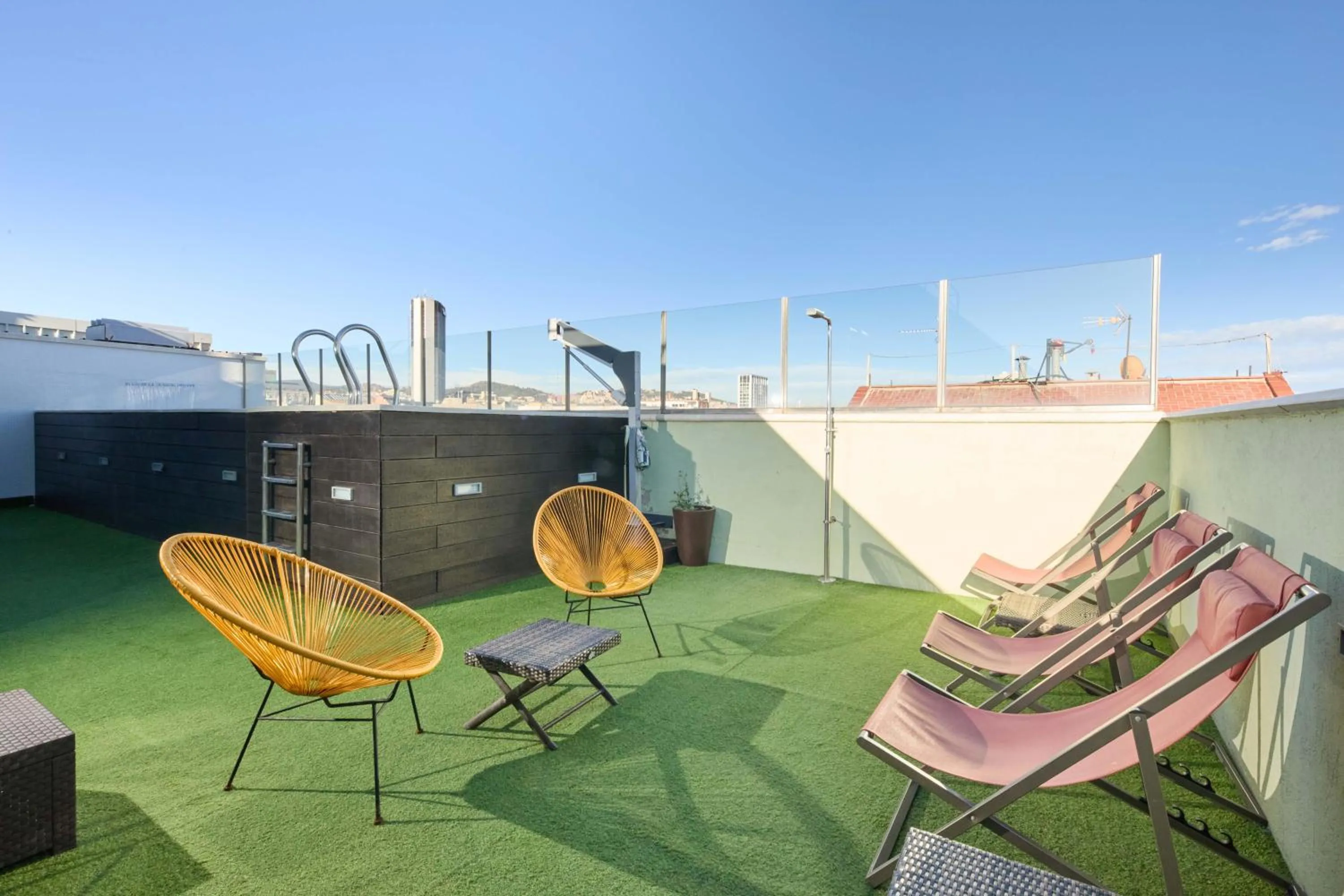 Balcony/Terrace in 1881 Barcelona Gran Rosellon Hotel