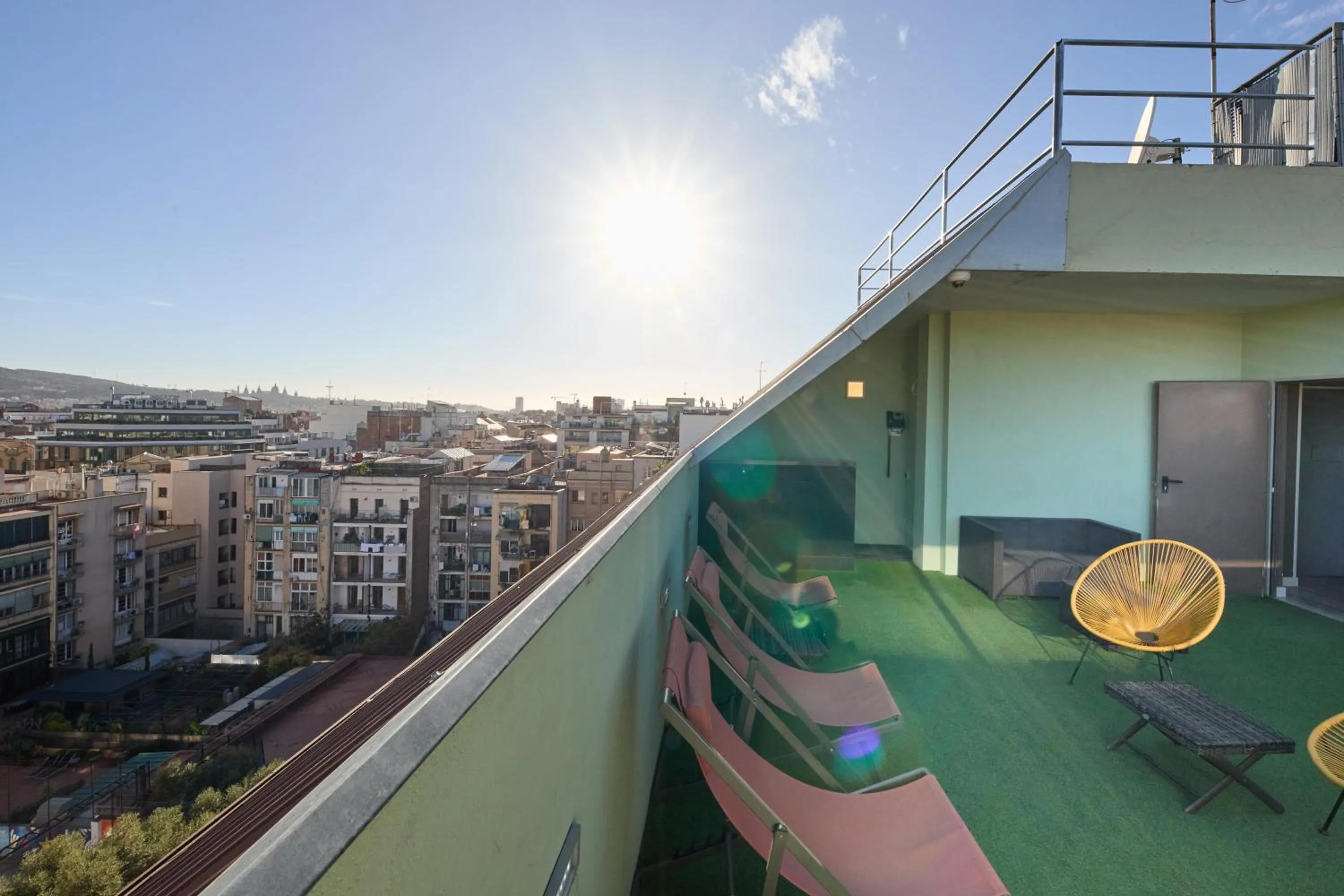 Balcony/Terrace in 1881 Barcelona Gran Rosellon Hotel