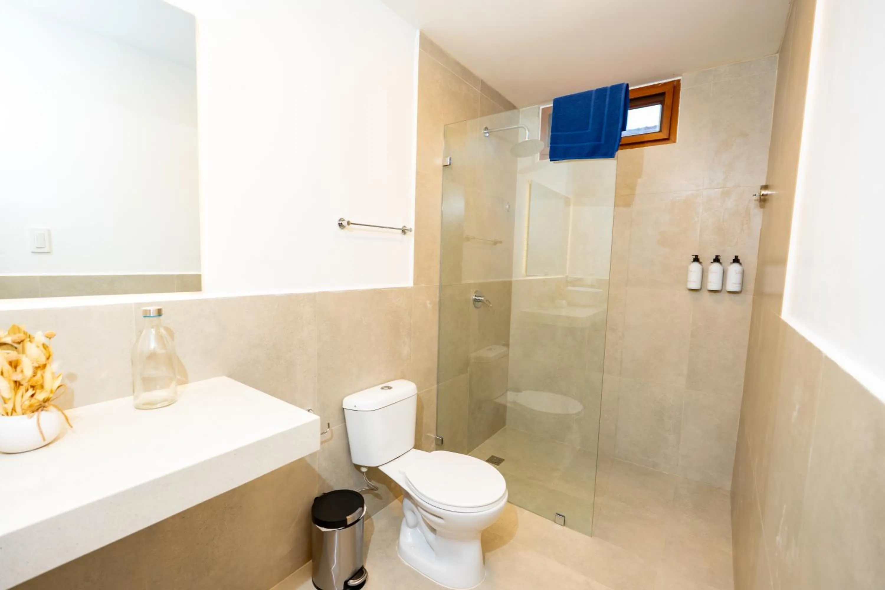 Shower in El Barranco Galapagos