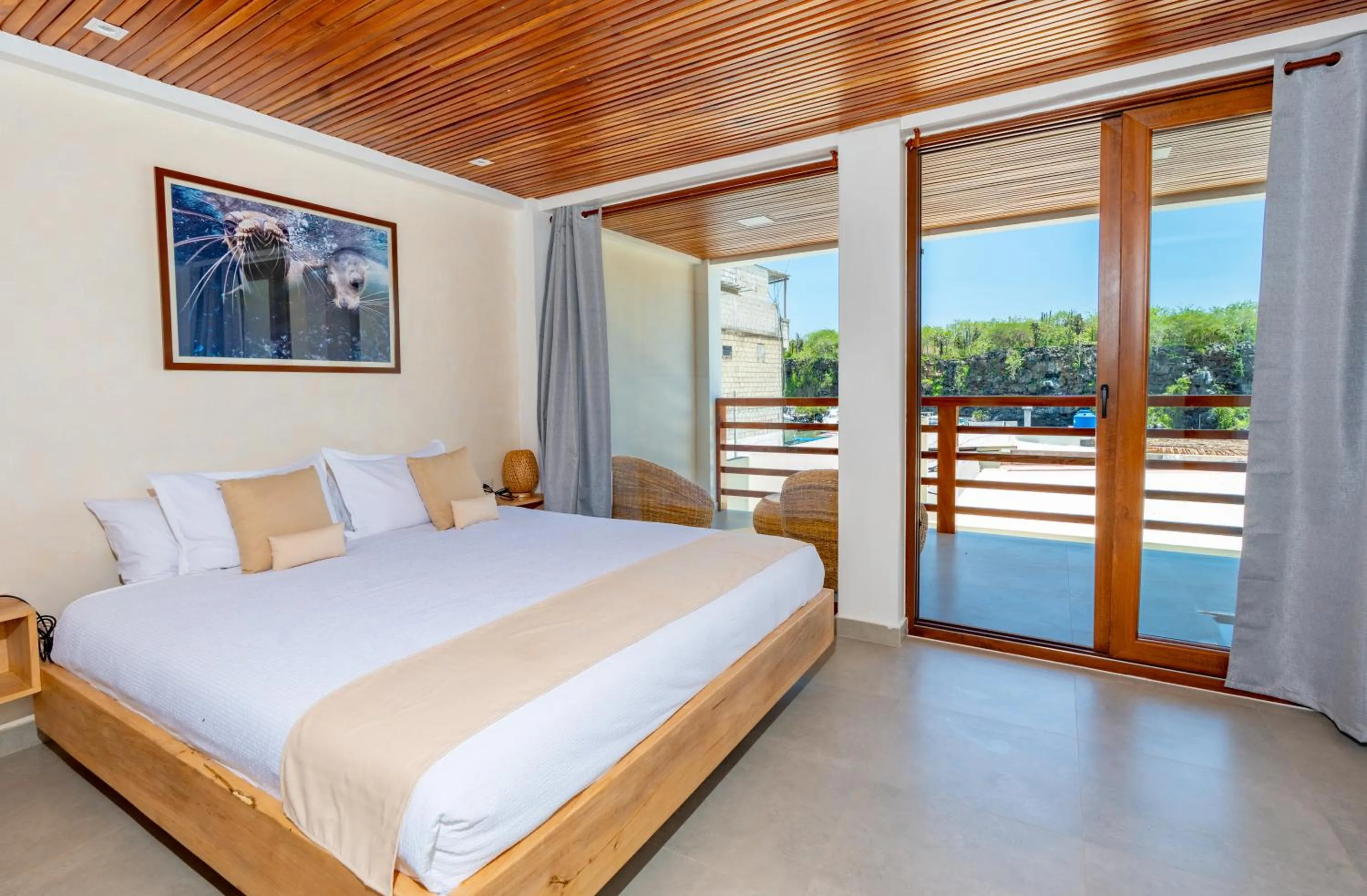 Bed in El Barranco Galapagos