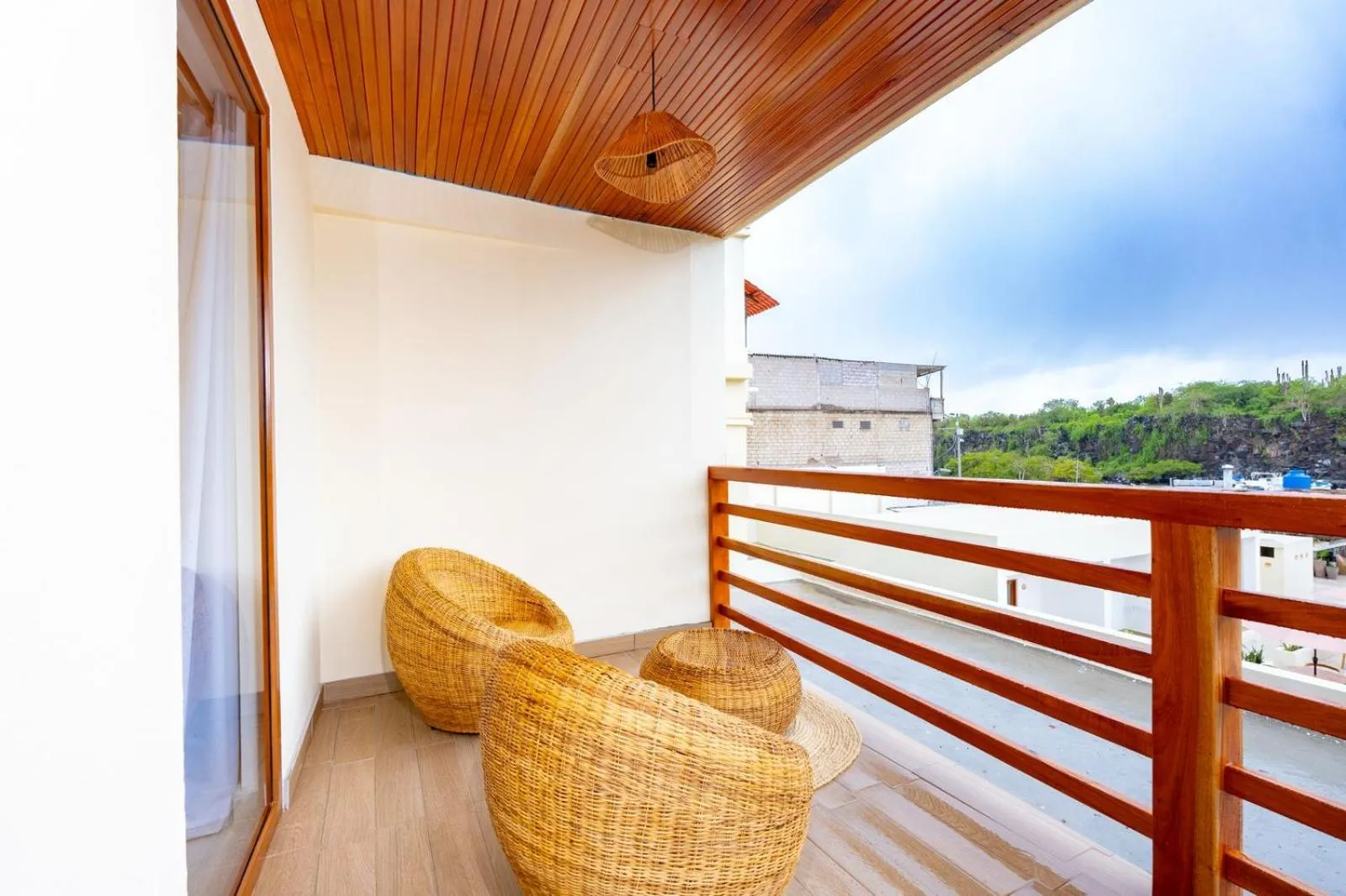 Natural landscape in El Barranco Galapagos