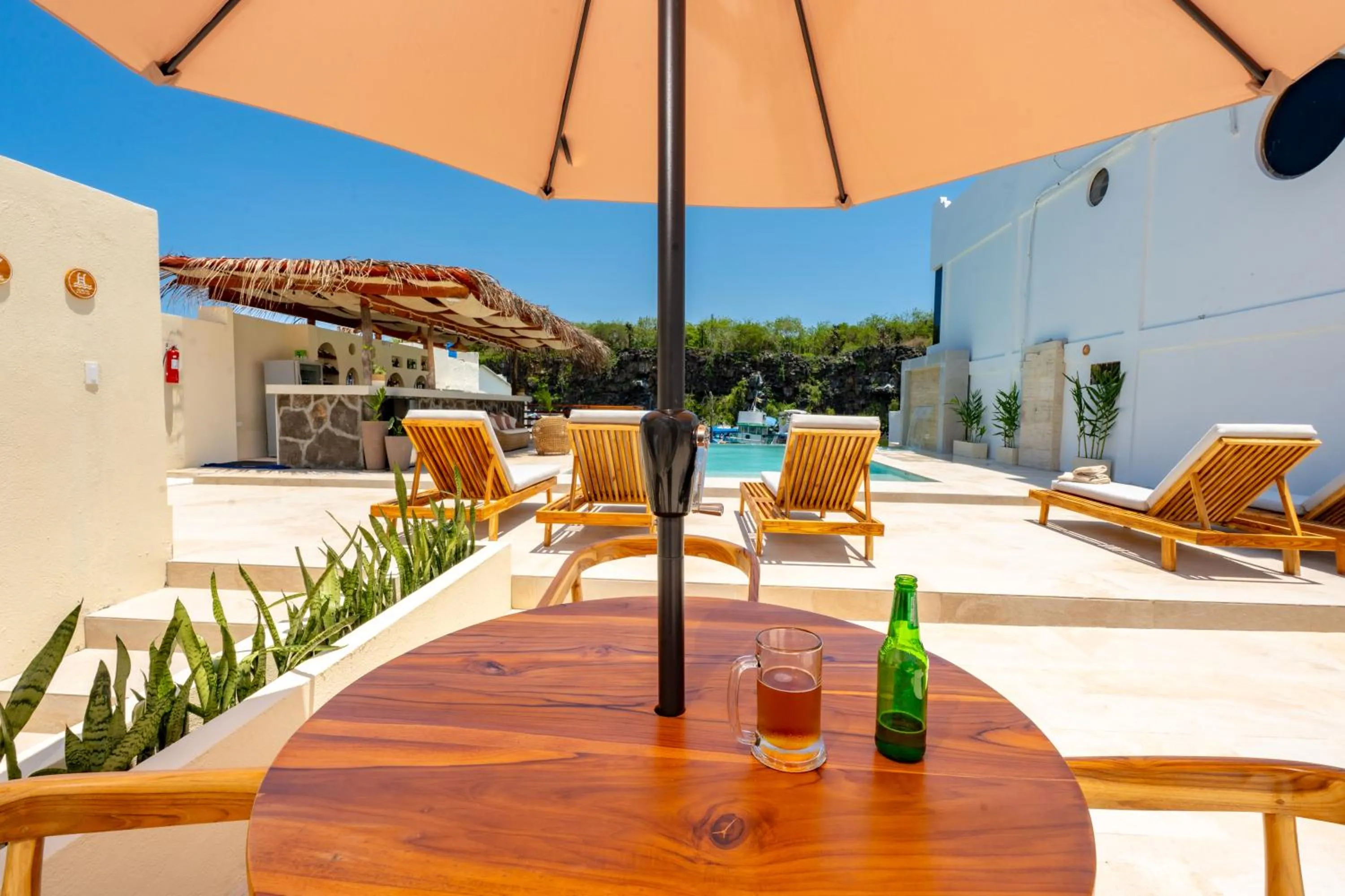 Garden in El Barranco Galapagos