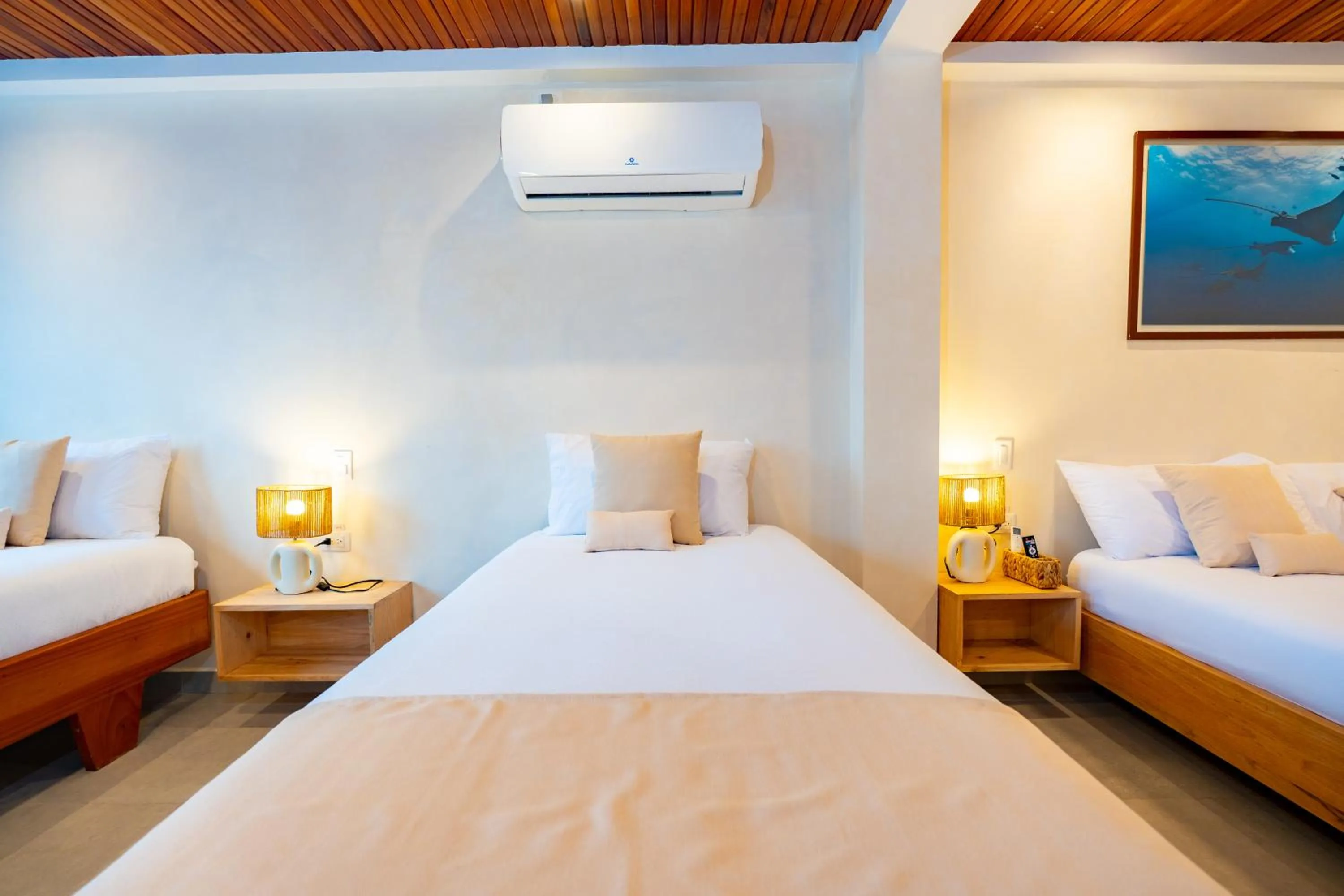 Bed in El Barranco Galapagos