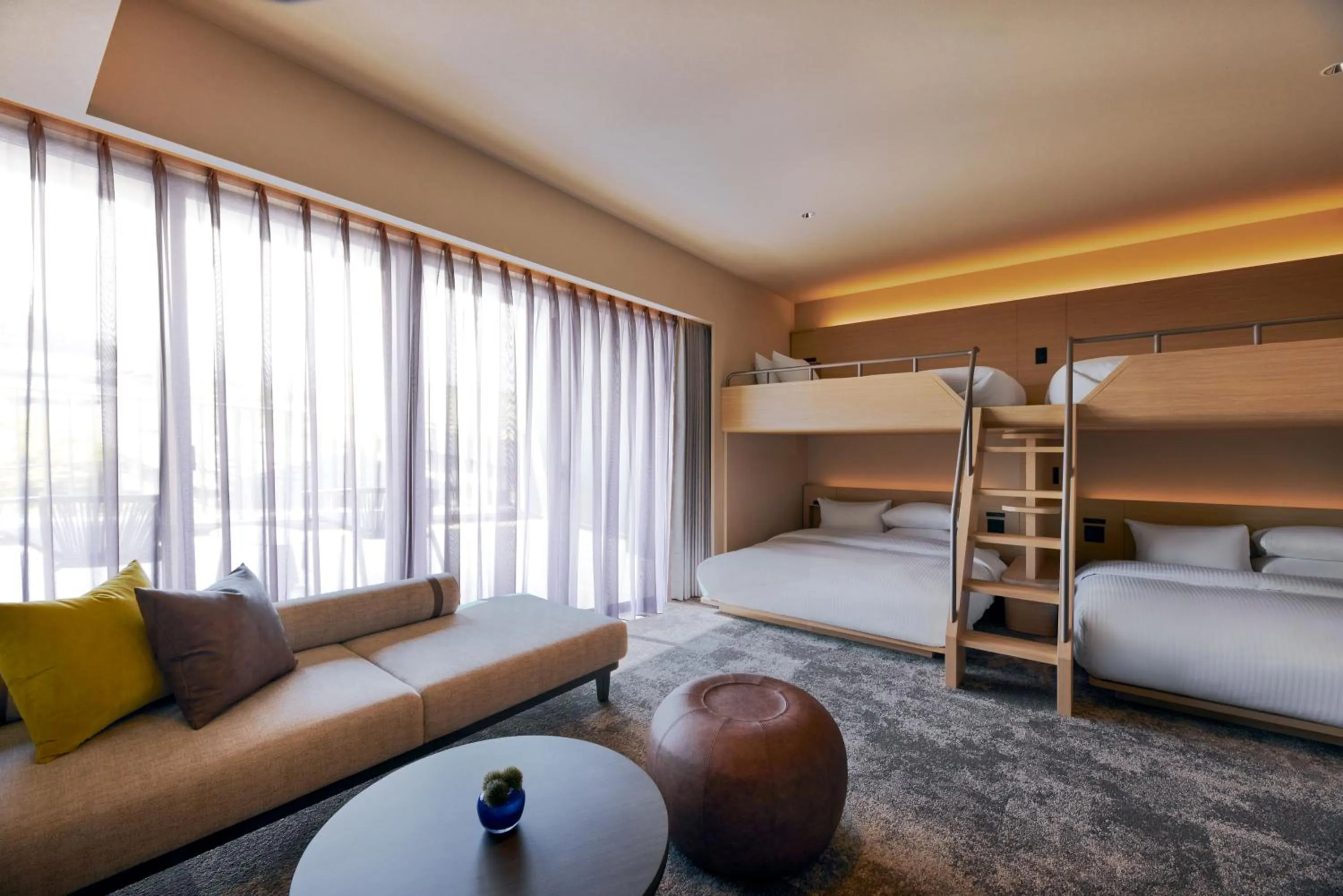 Living room, Bed in edit x seven FUJI GOTEMBA