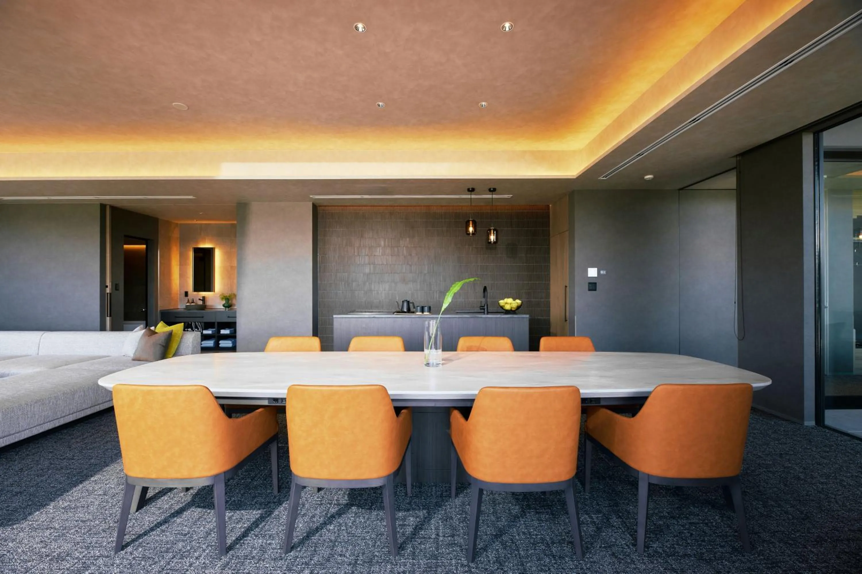 Dining area in edit x seven FUJI GOTEMBA