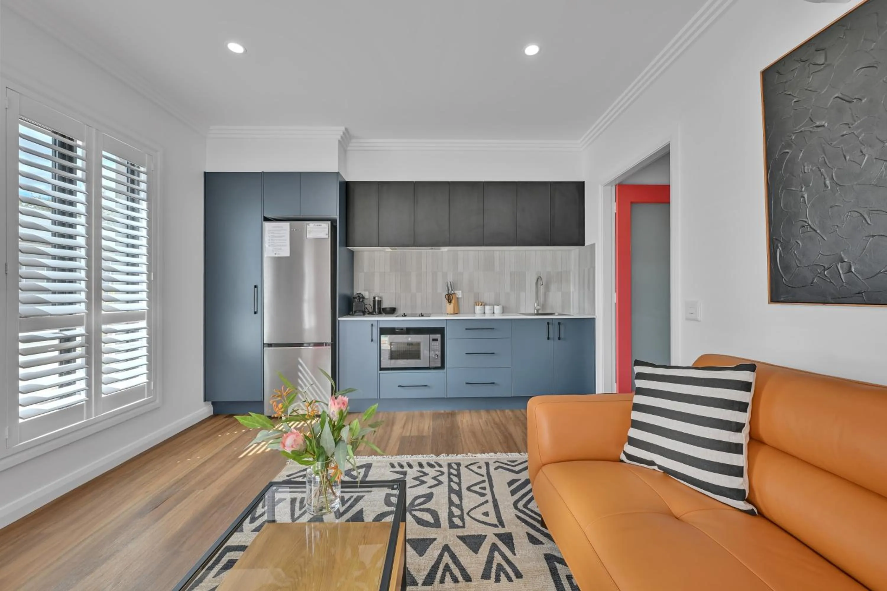 Living room in The Mac