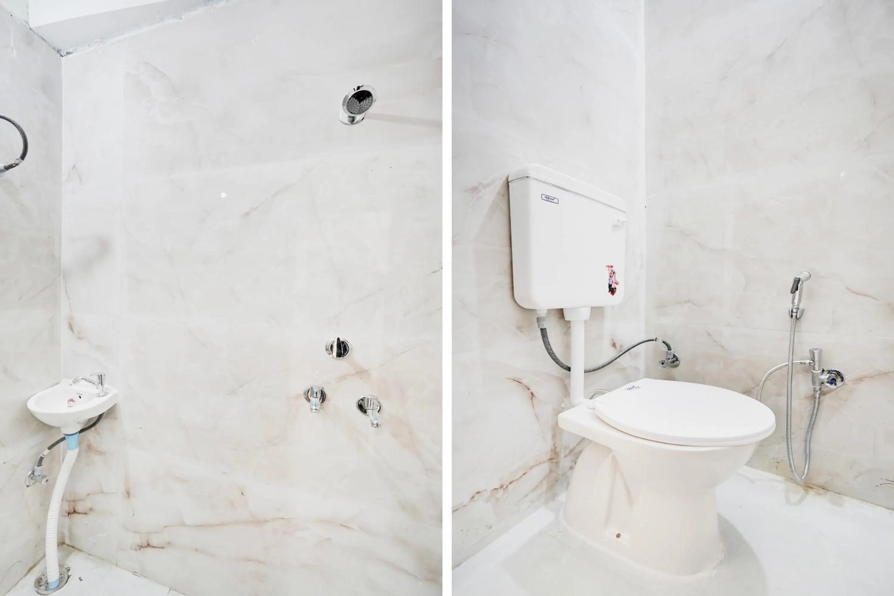 Bathroom in Hotel O AB Rooms