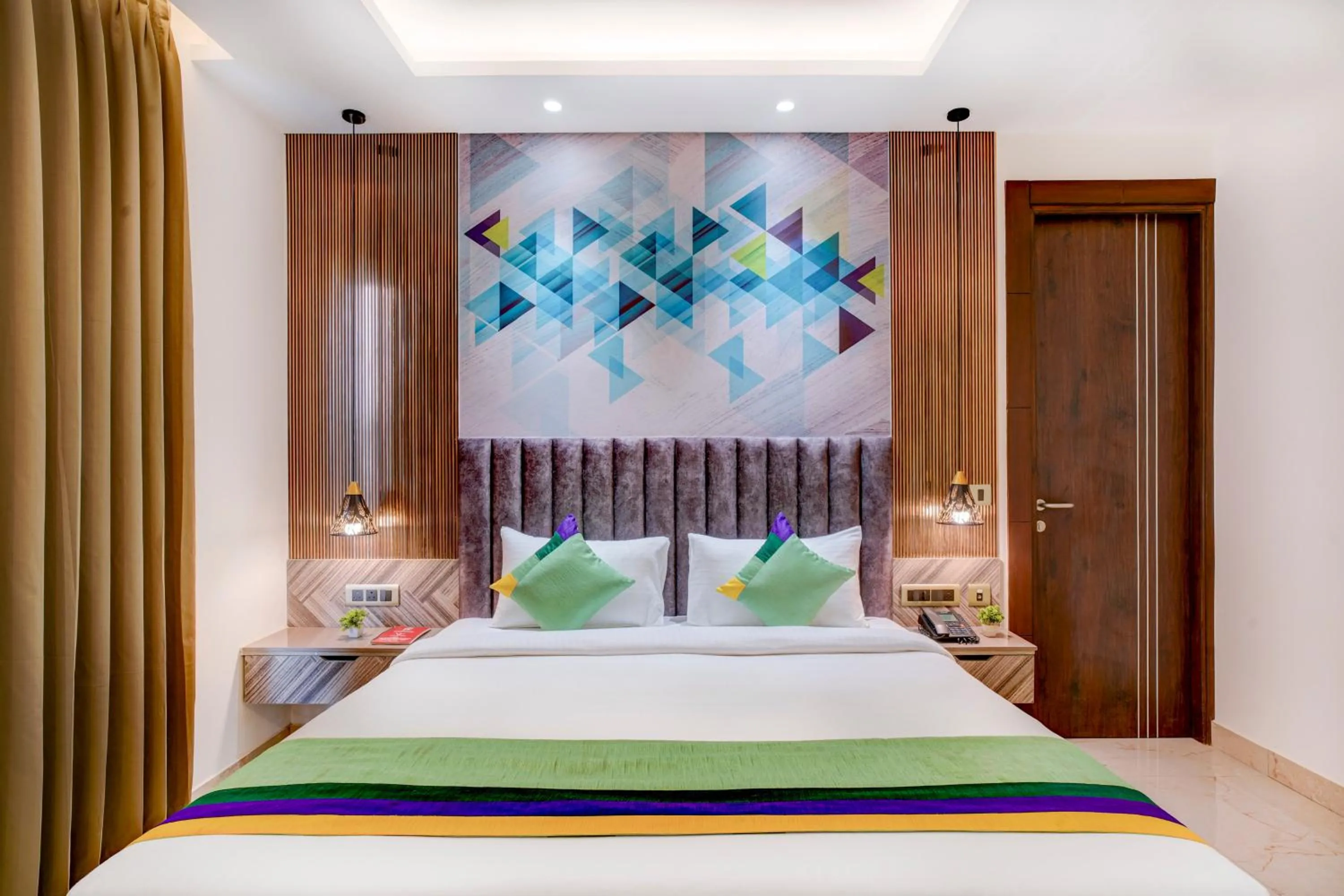 Bedroom, Bed in Treebo Corporate Inn