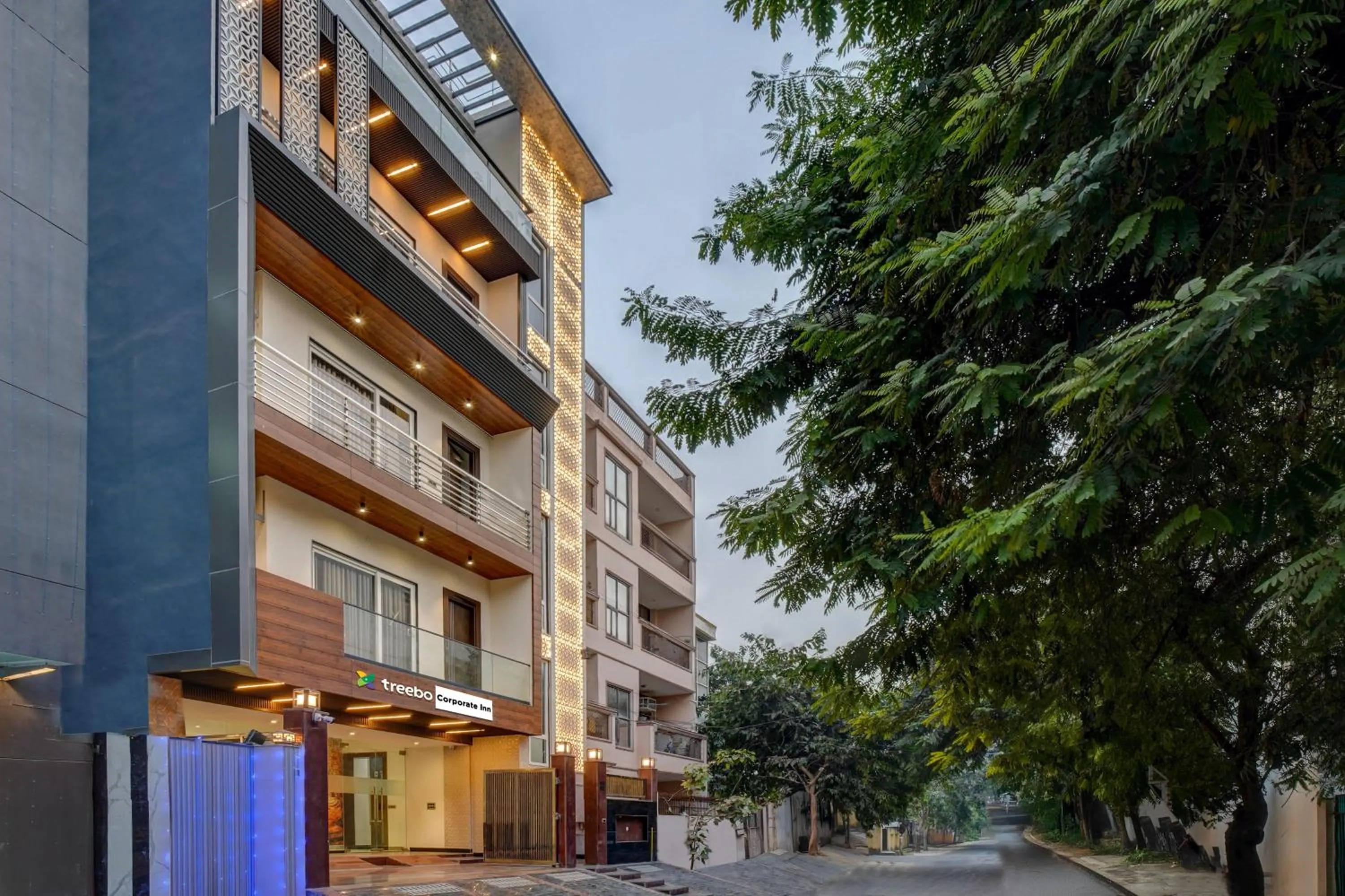 Property building in Treebo Corporate Inn