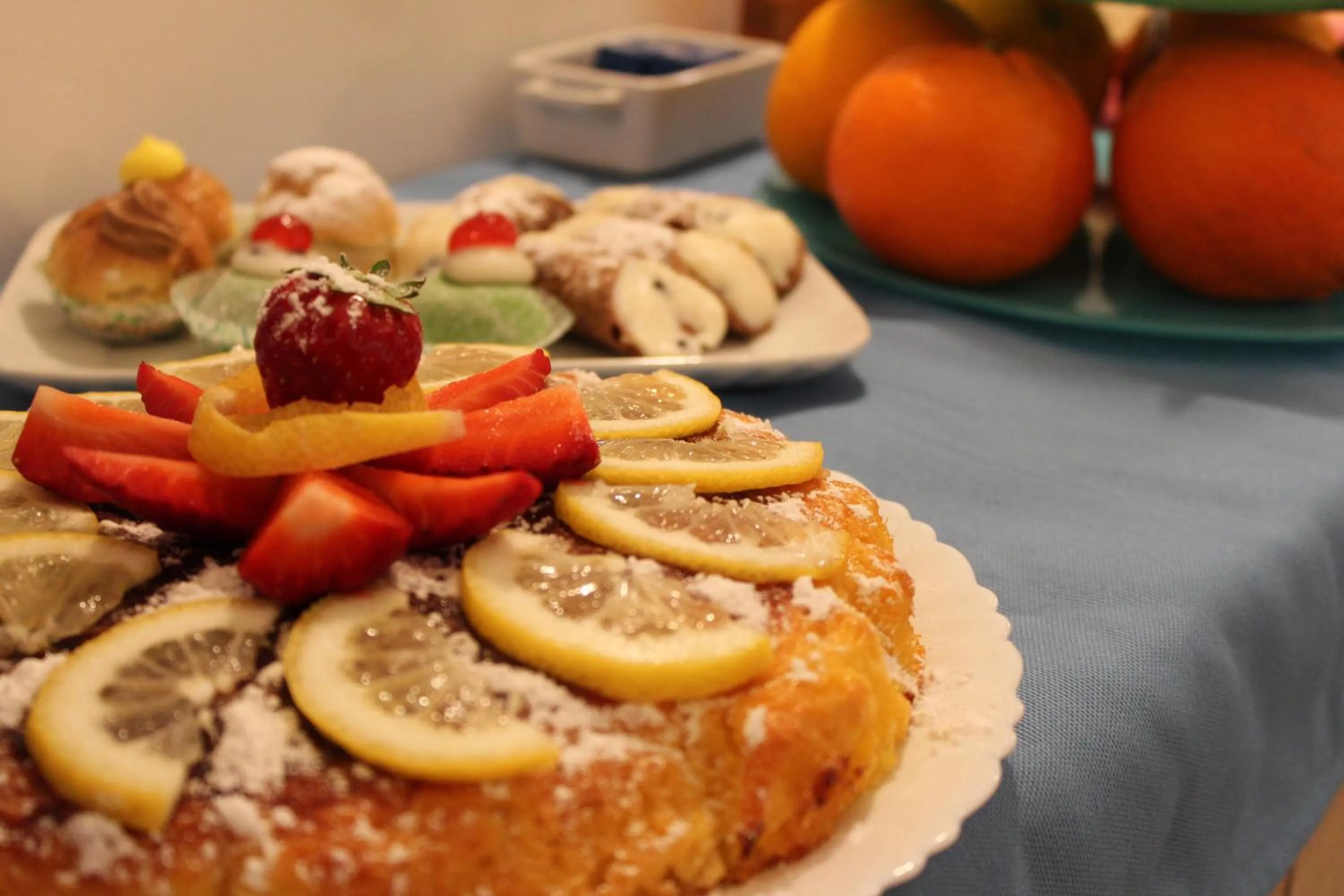 Italian breakfast in B&B Teatro