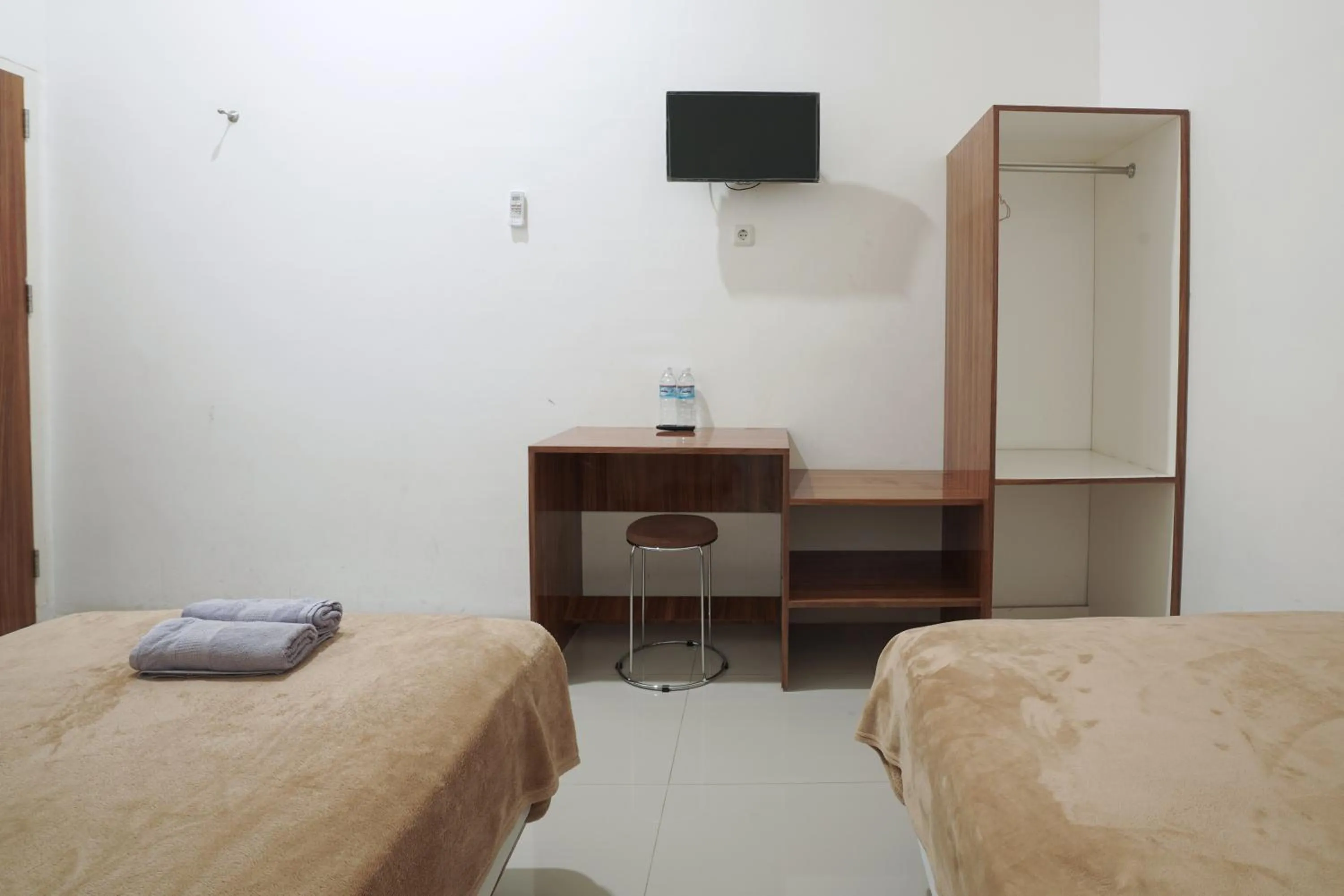 Bed in Sakura Guesthouse & Spa