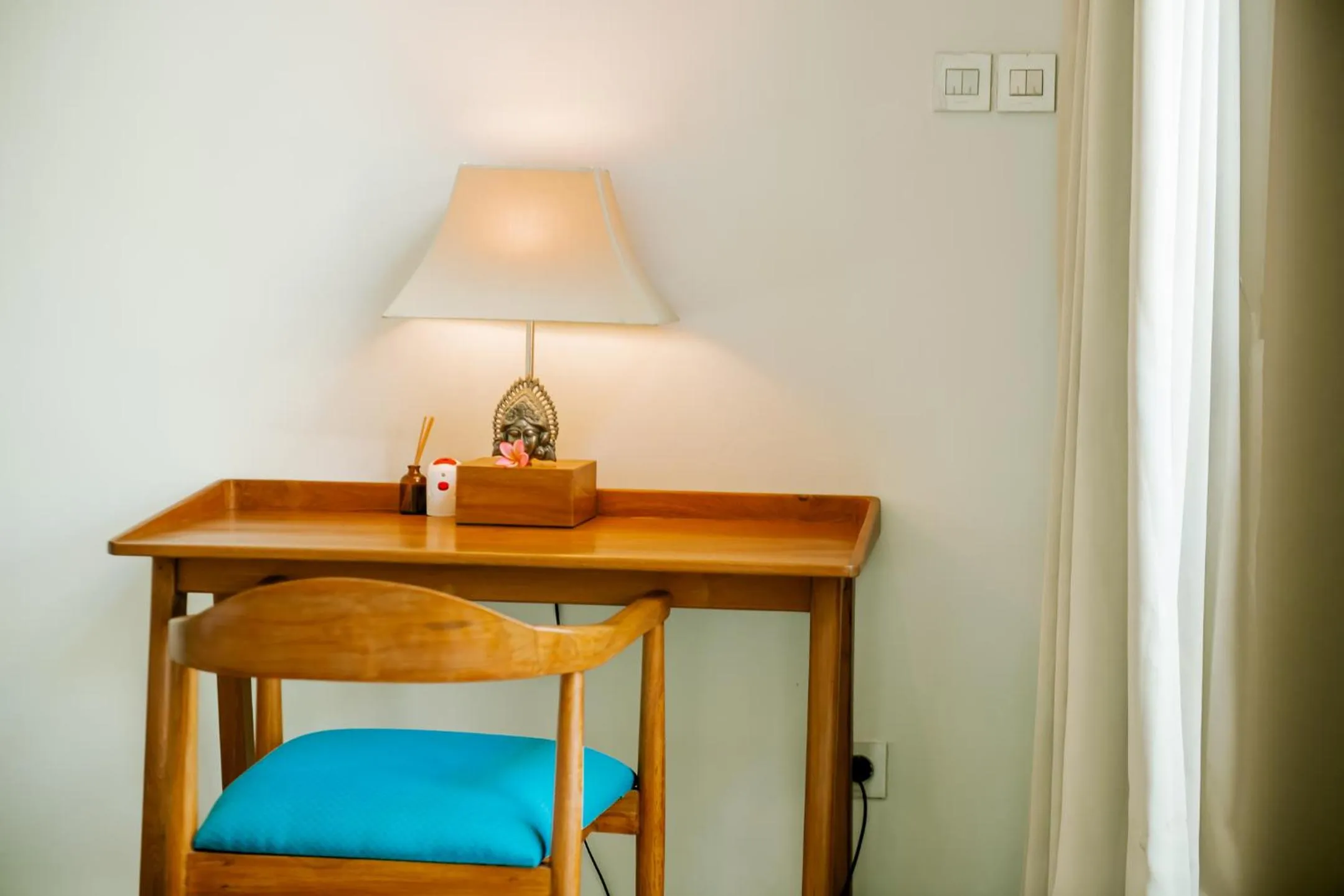 Seating area in Prema Ubud Villas