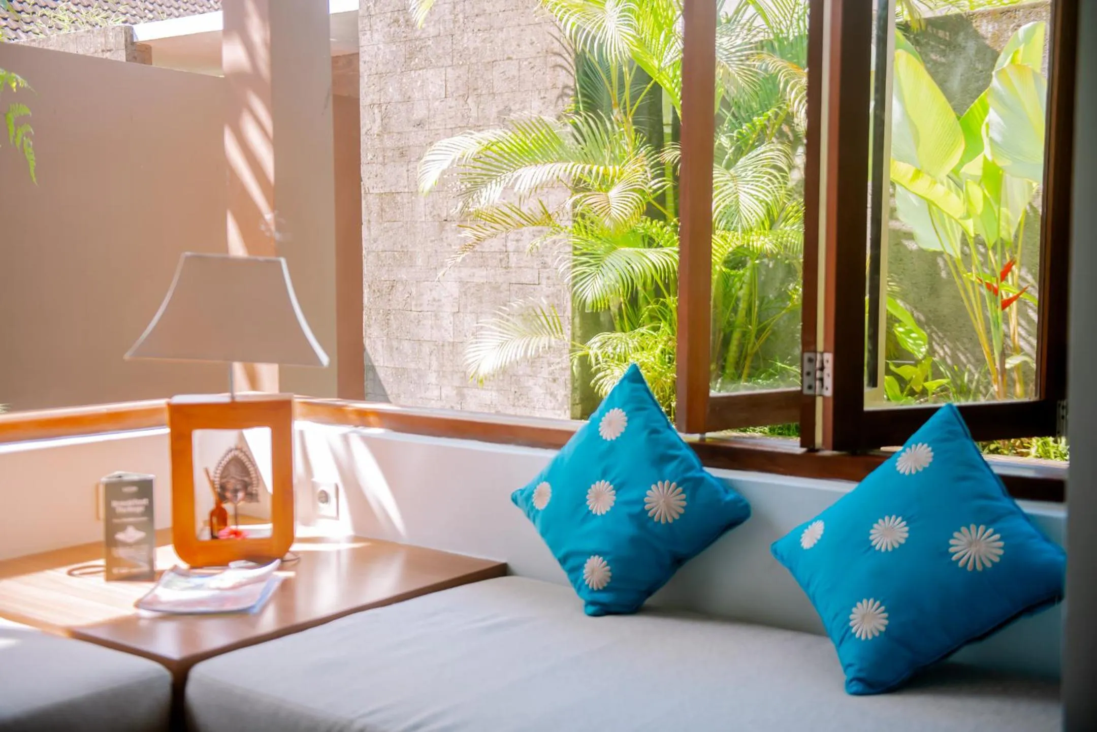 Living room, Bed in Prema Ubud Villas