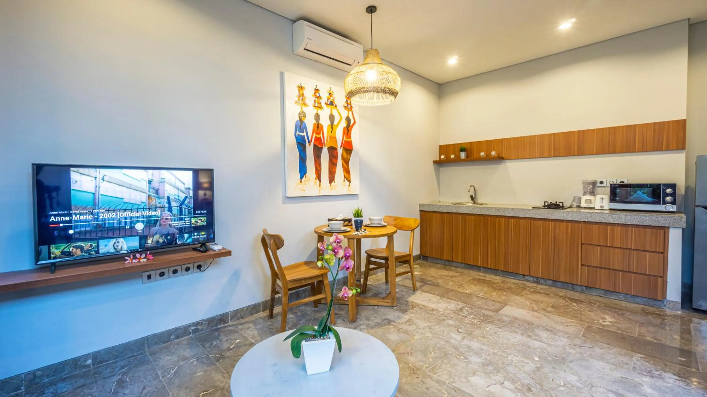 TV and multimedia in Prema Ubud Villas