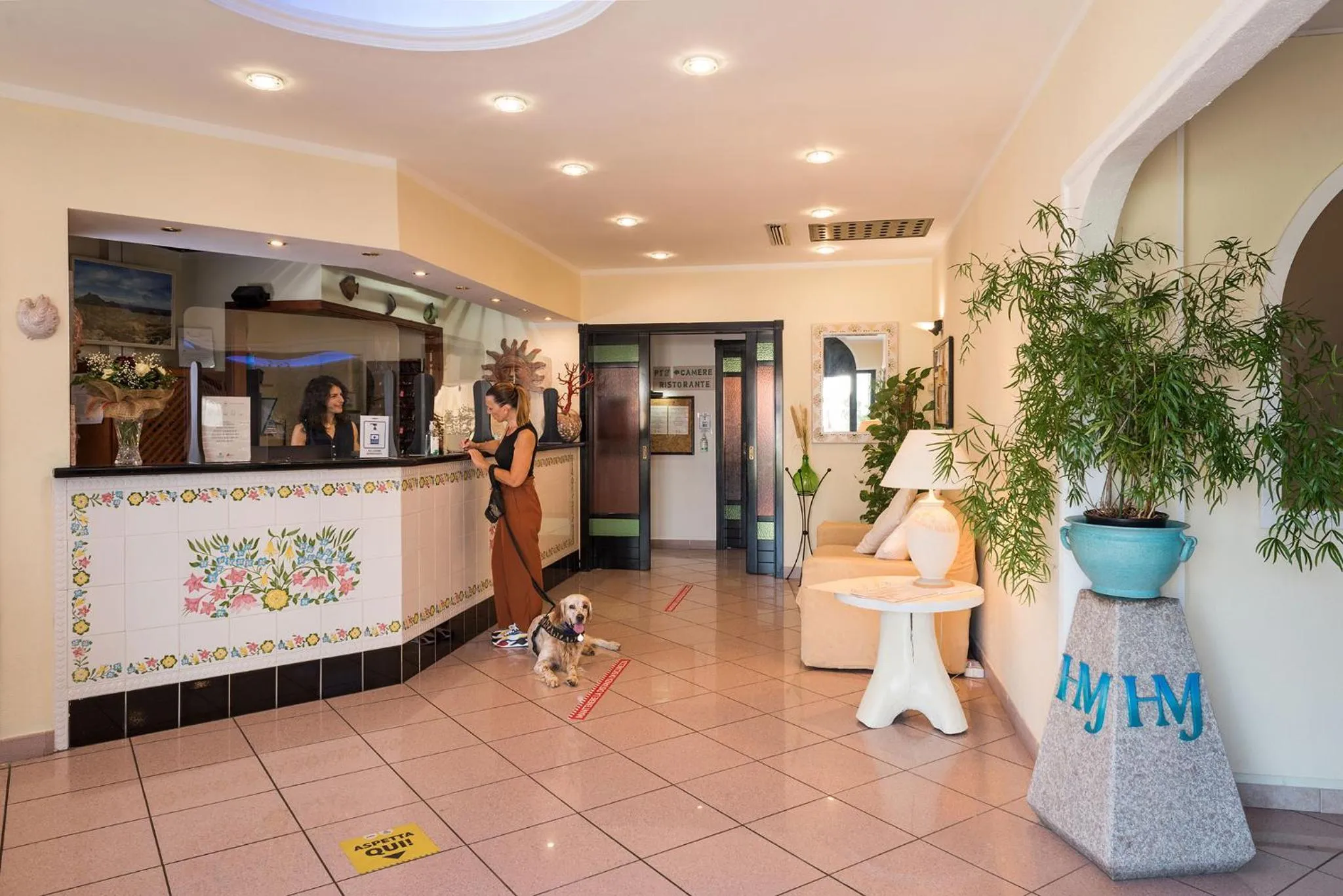 Lobby or reception in Hotel Majore