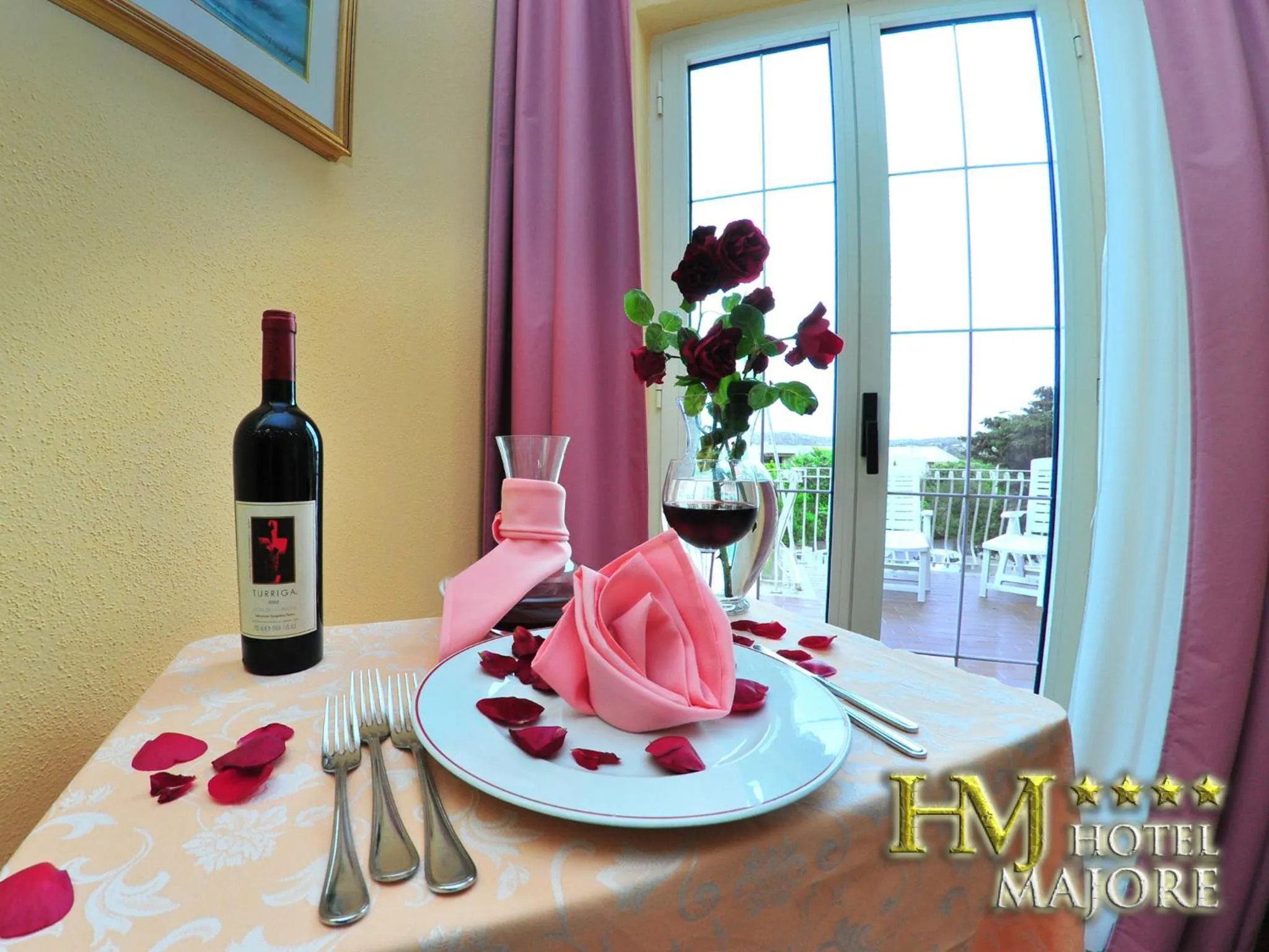 Balcony/Terrace in Hotel Majore