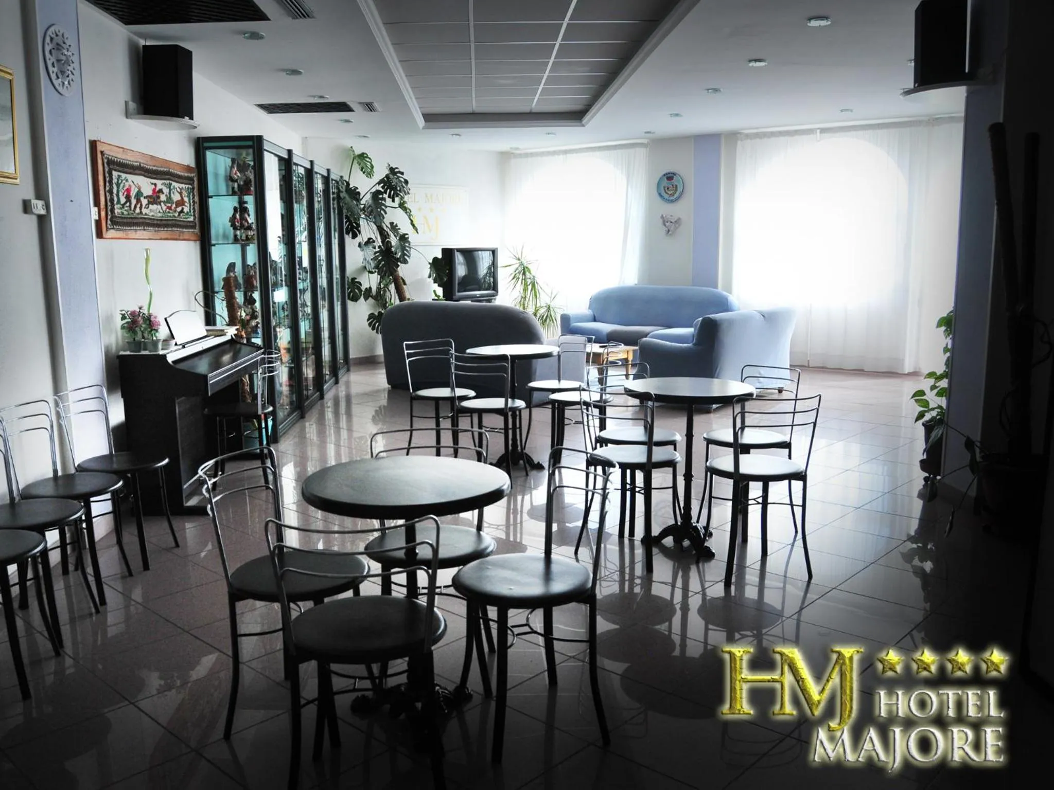 Communal lounge/ TV room in Hotel Majore