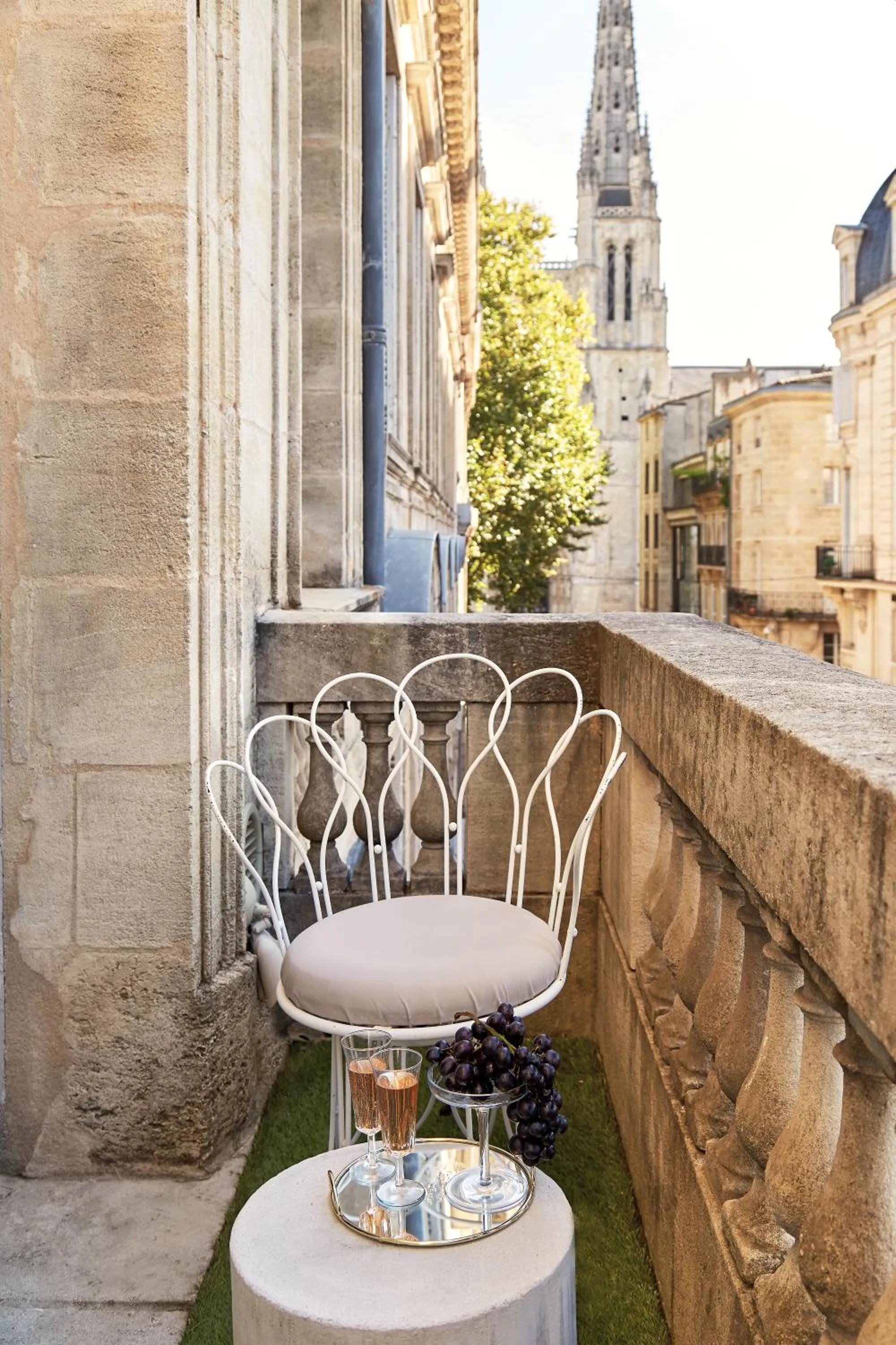 Balcony/Terrace in L'Hôtel Particulier Bordeaux
