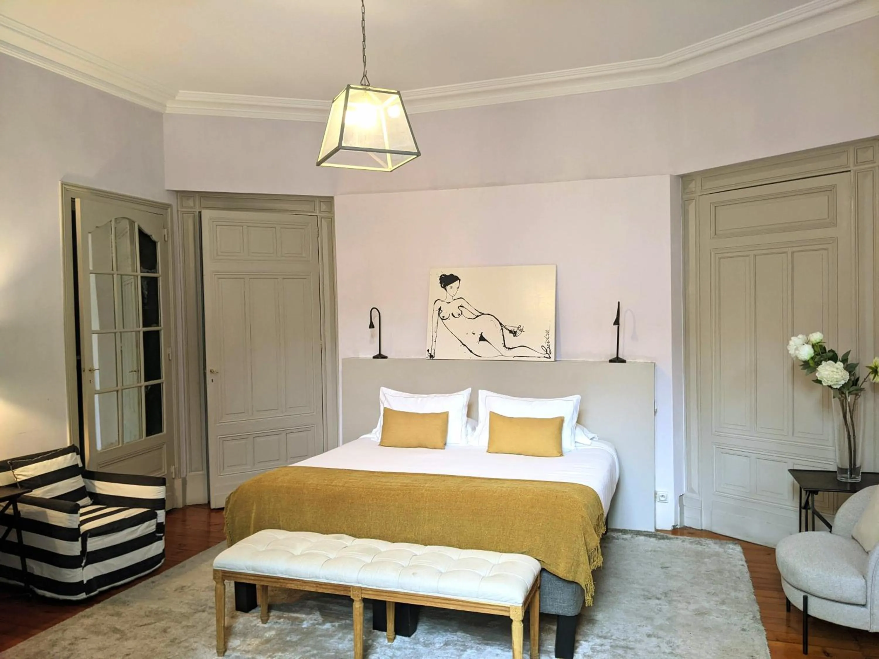 Bedroom in L'Hôtel Particulier Bordeaux